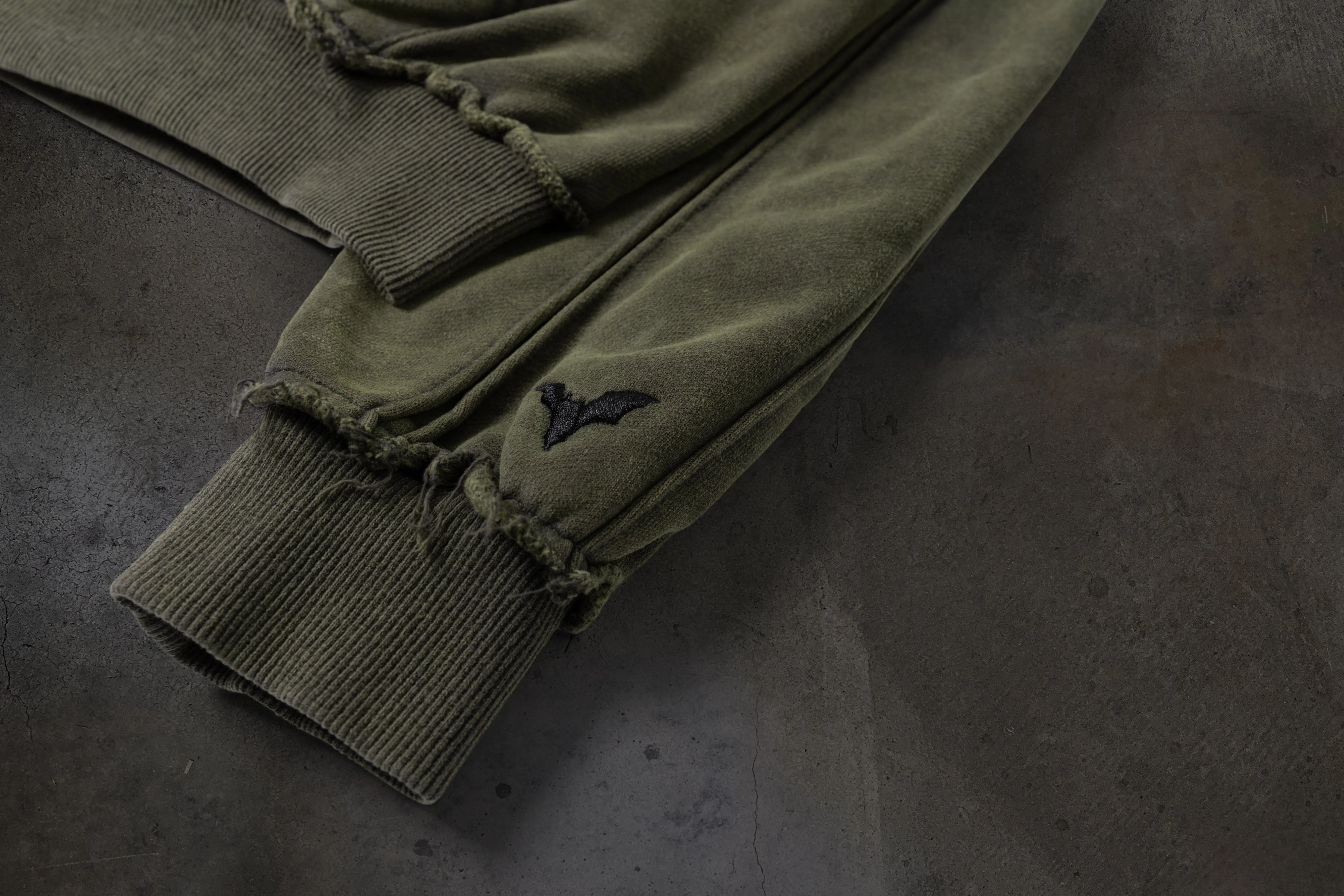 BIKER HOODIE (ASH) sold by Ditch product image thumbnail 5