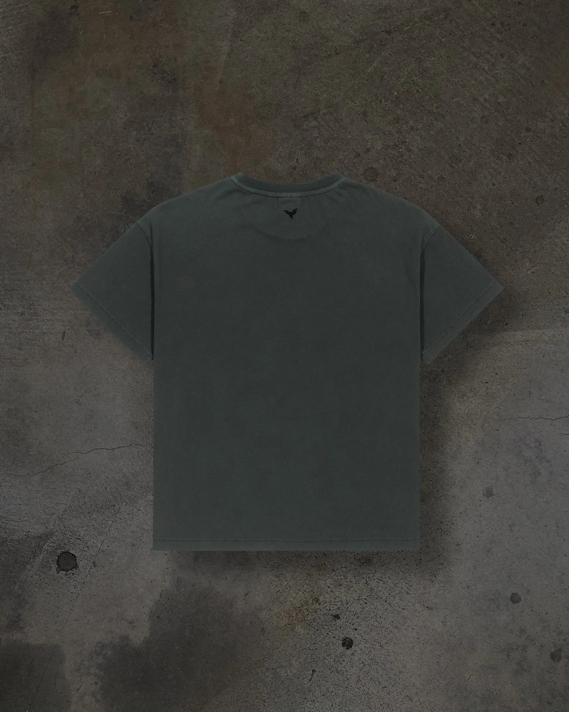 CROPPED BLANK TEE (FOREST) sold by Ditch product image thumbnail 2