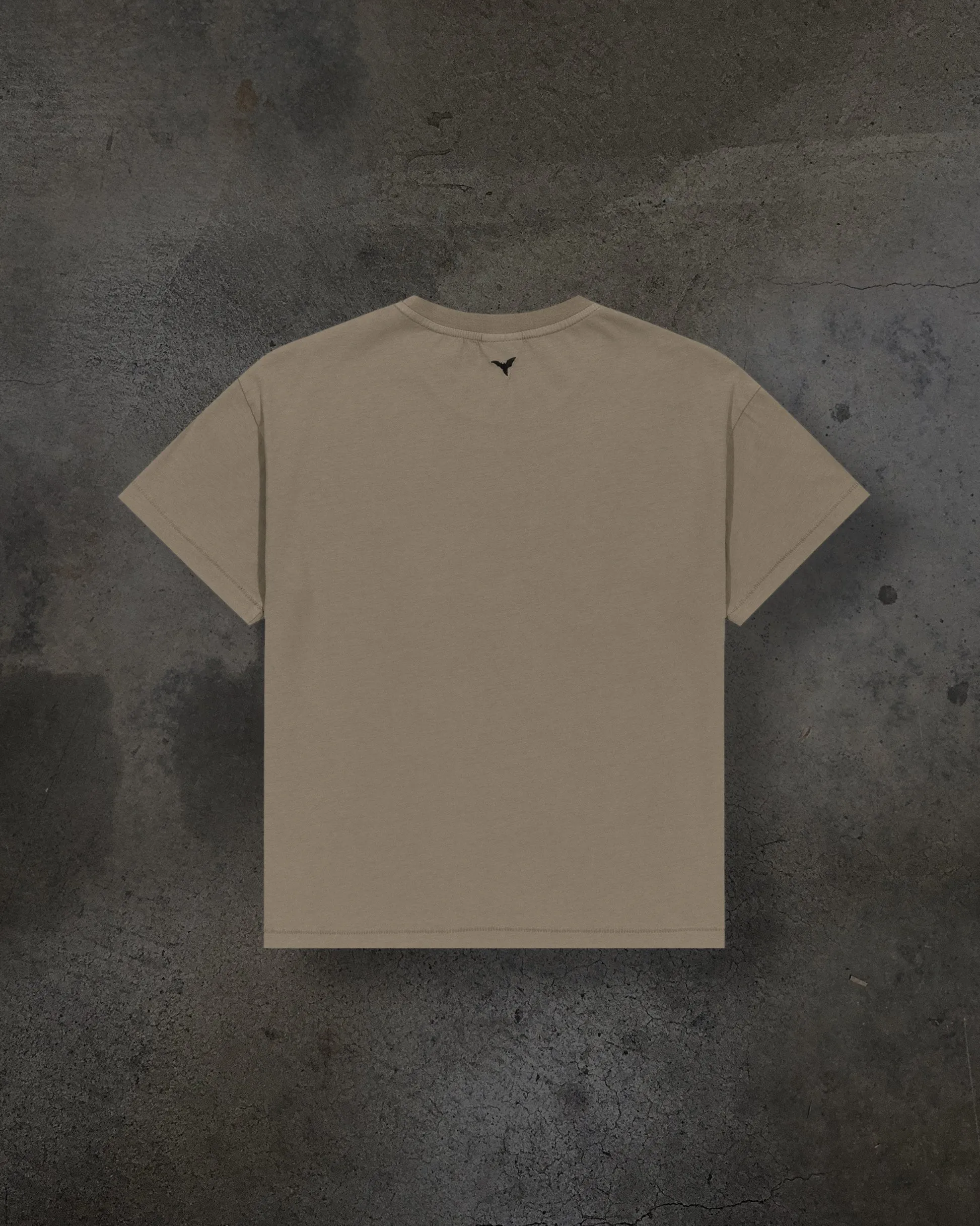 CROPPED BLANK TEE (CAMEL) sold by Ditch product image thumbnail 2