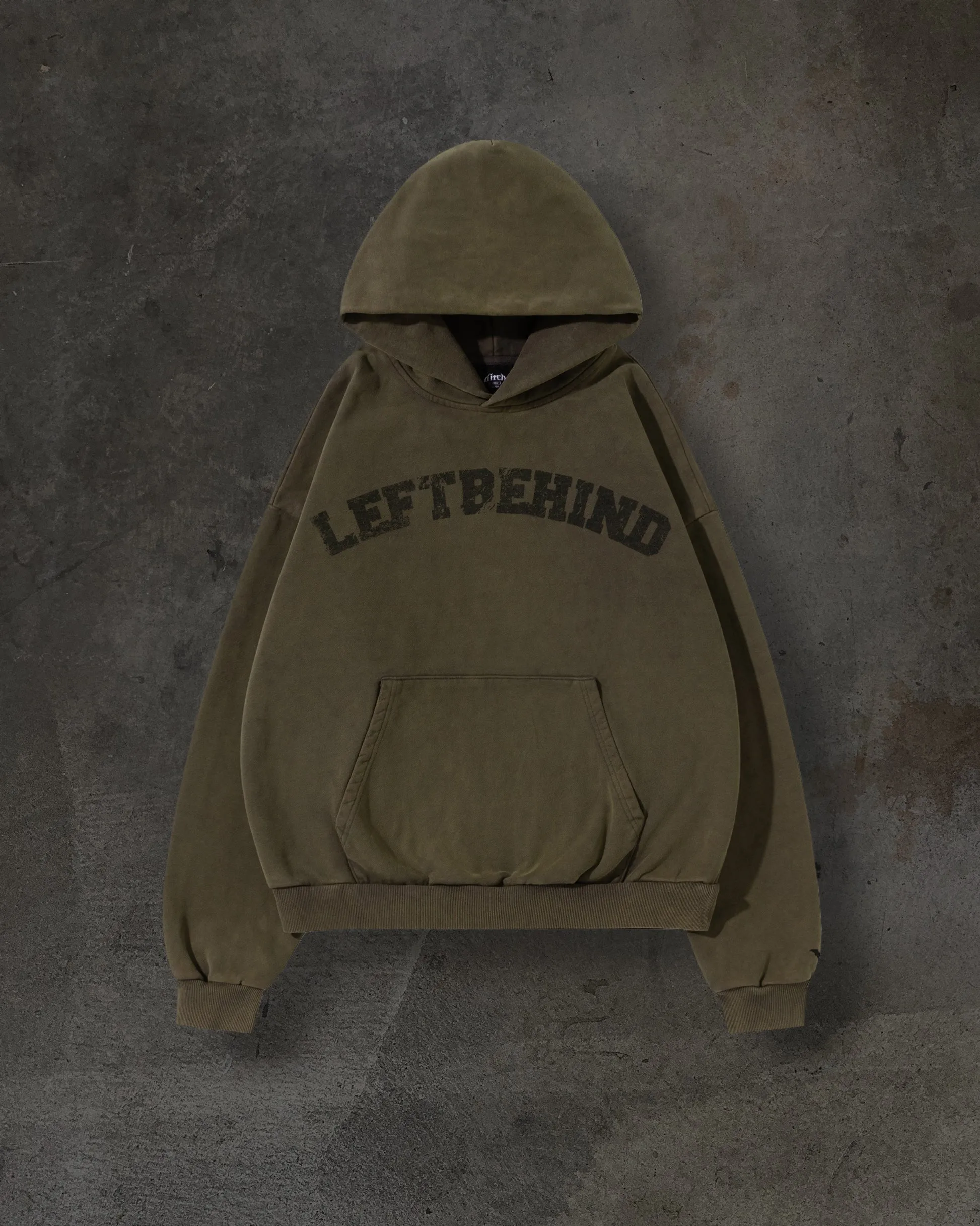 LEFTBEHIND COLLEGE PULLOVER (ASH) sold by Ditch