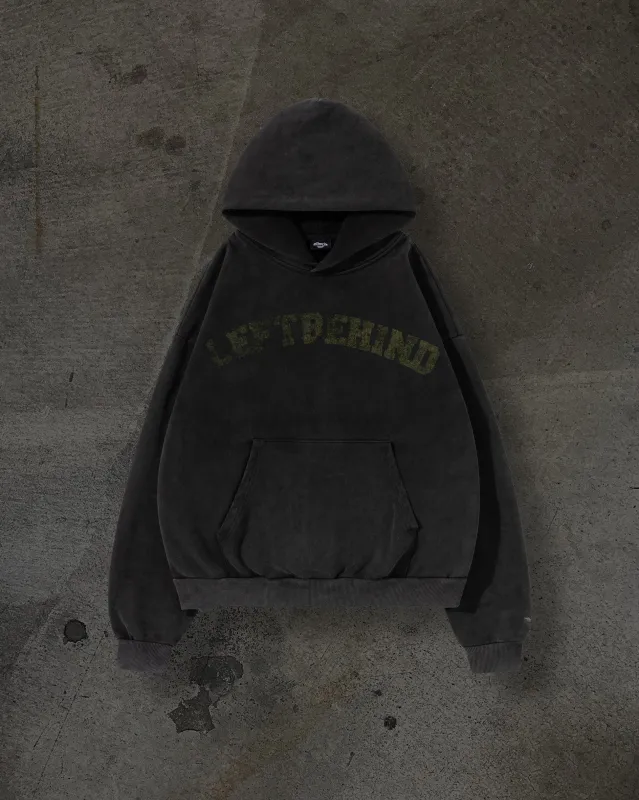 LEFTBEHIND COLLEGE PULLOVER (COAL) sold by Ditch