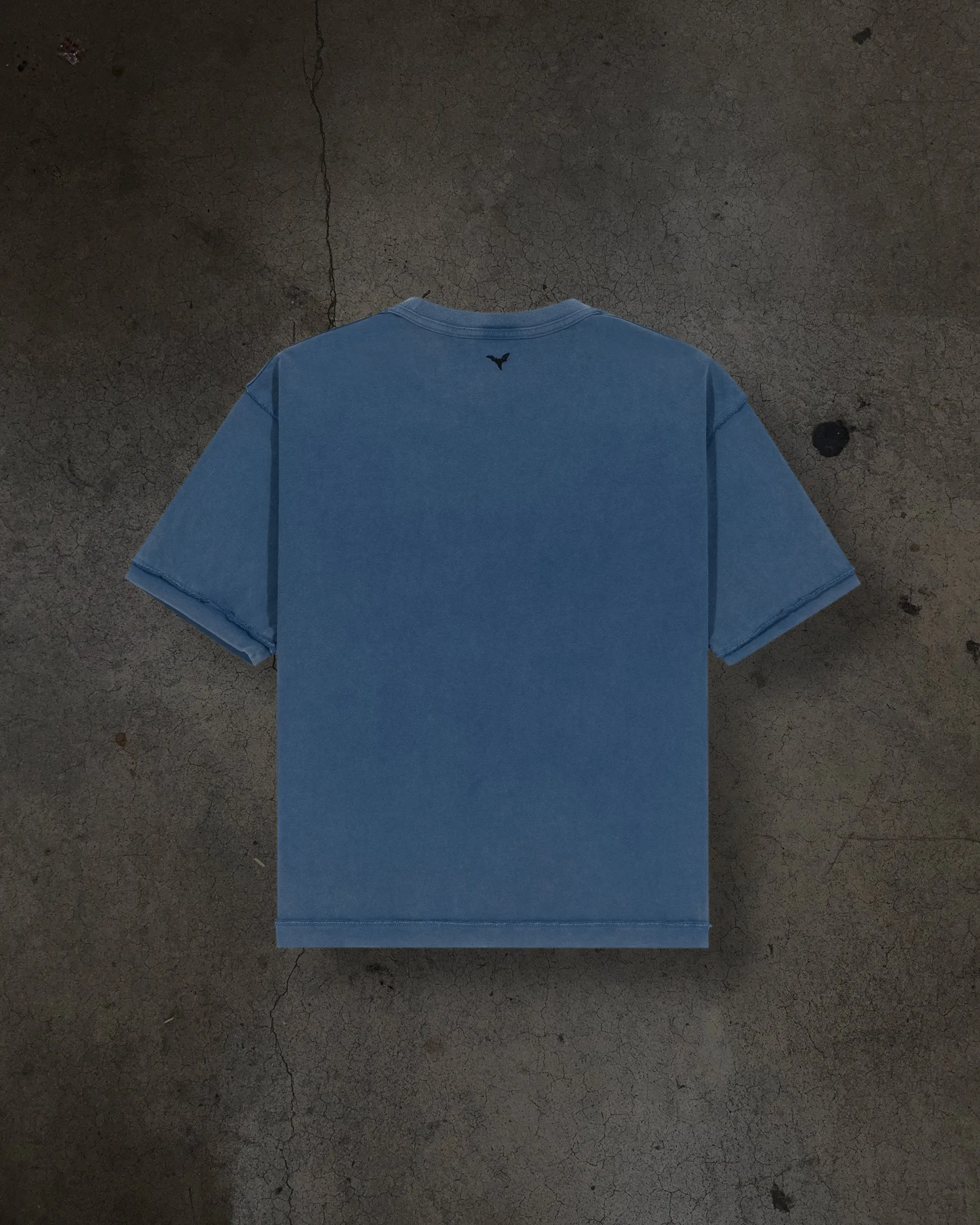 HEAVY BLANK TEE (RAIN) sold by Ditch product image thumbnail 2