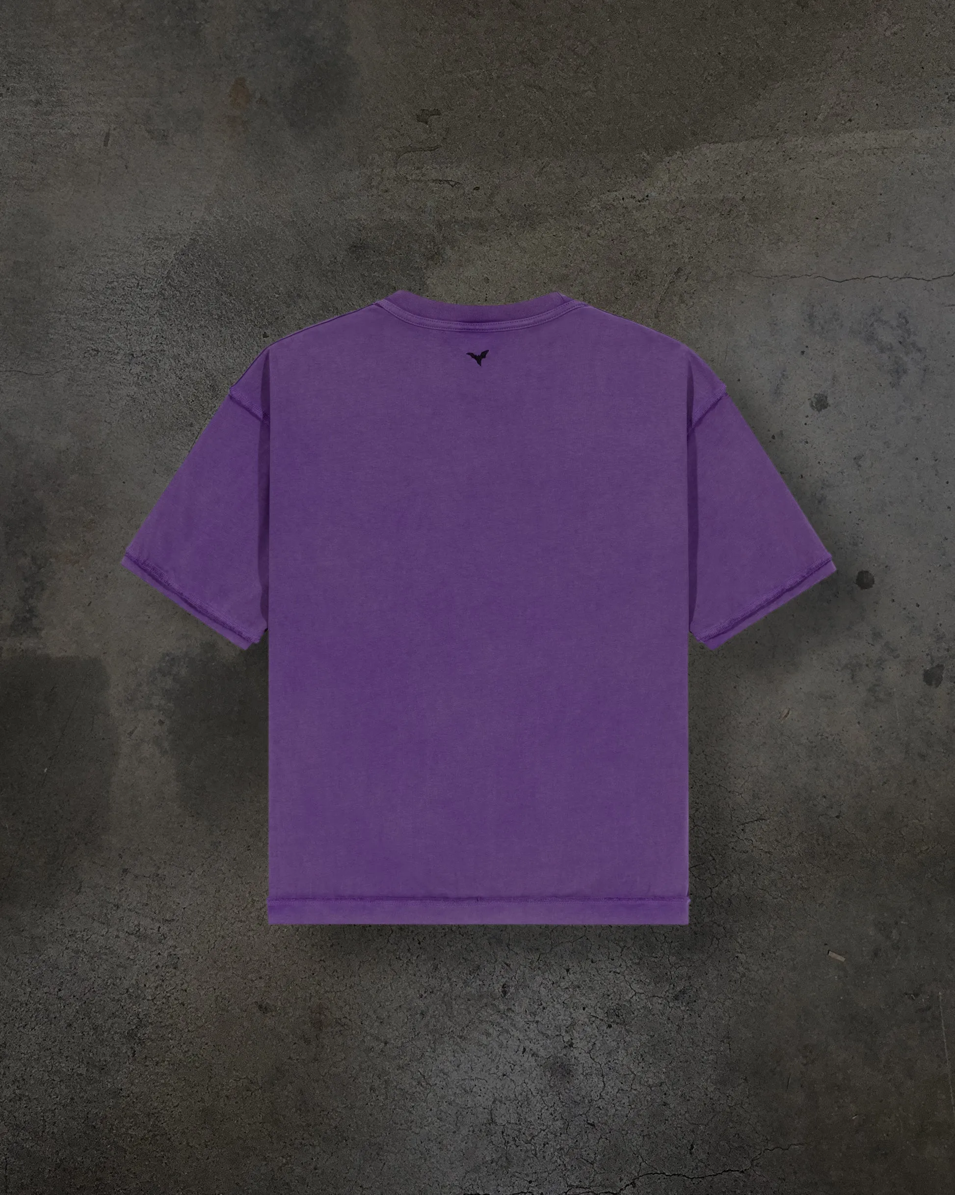 HEAVY BLANK TEE (PURPLE) sold by Ditch product image thumbnail 2
