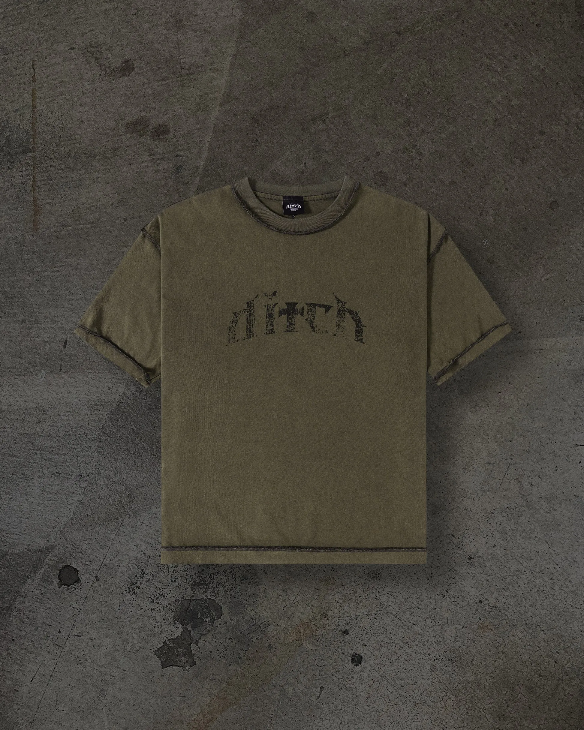 LOGO TEE (ASH) sold by Ditch
