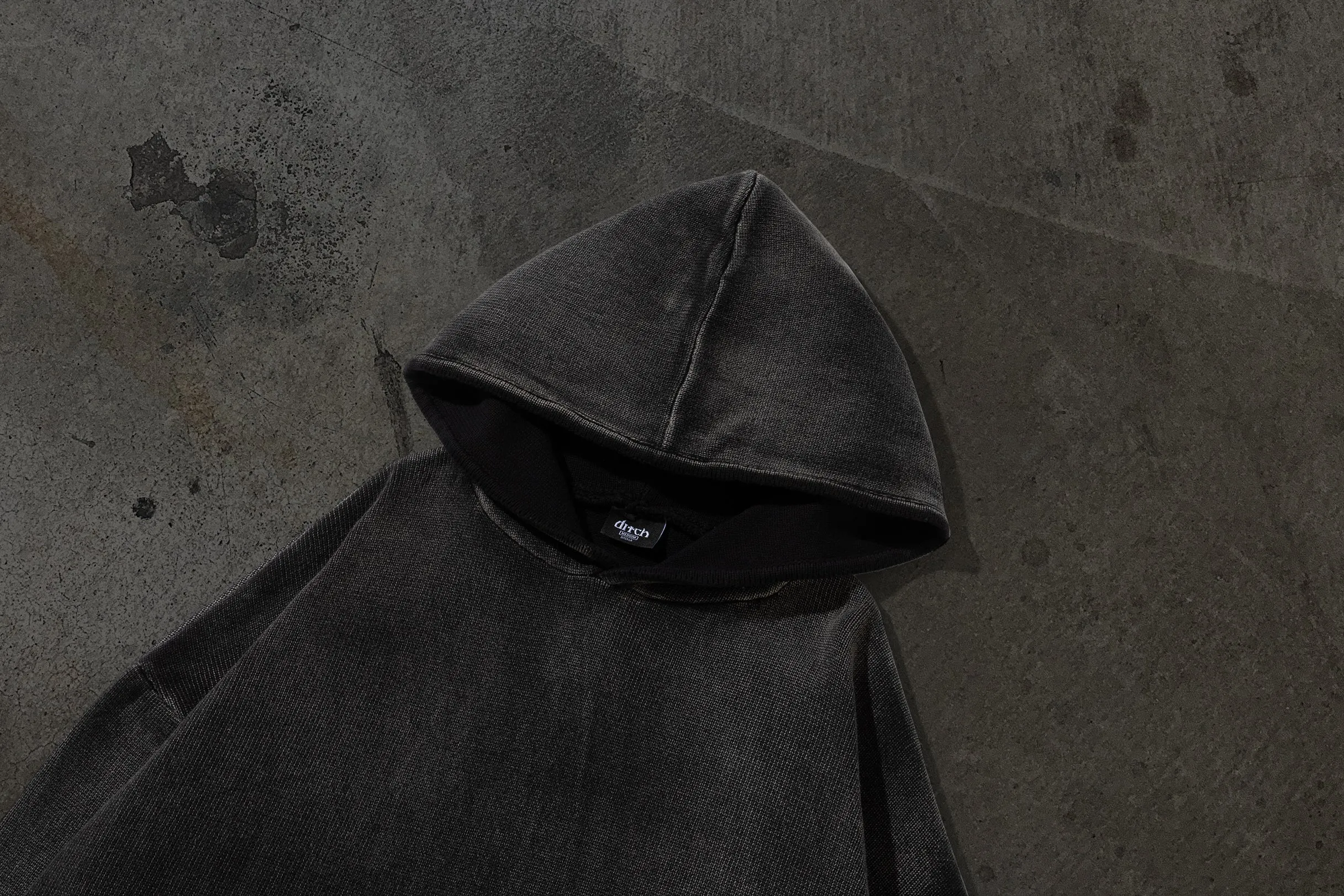 KNITTED PULLOVER (COAL) sold by Ditch product image thumbnail 3