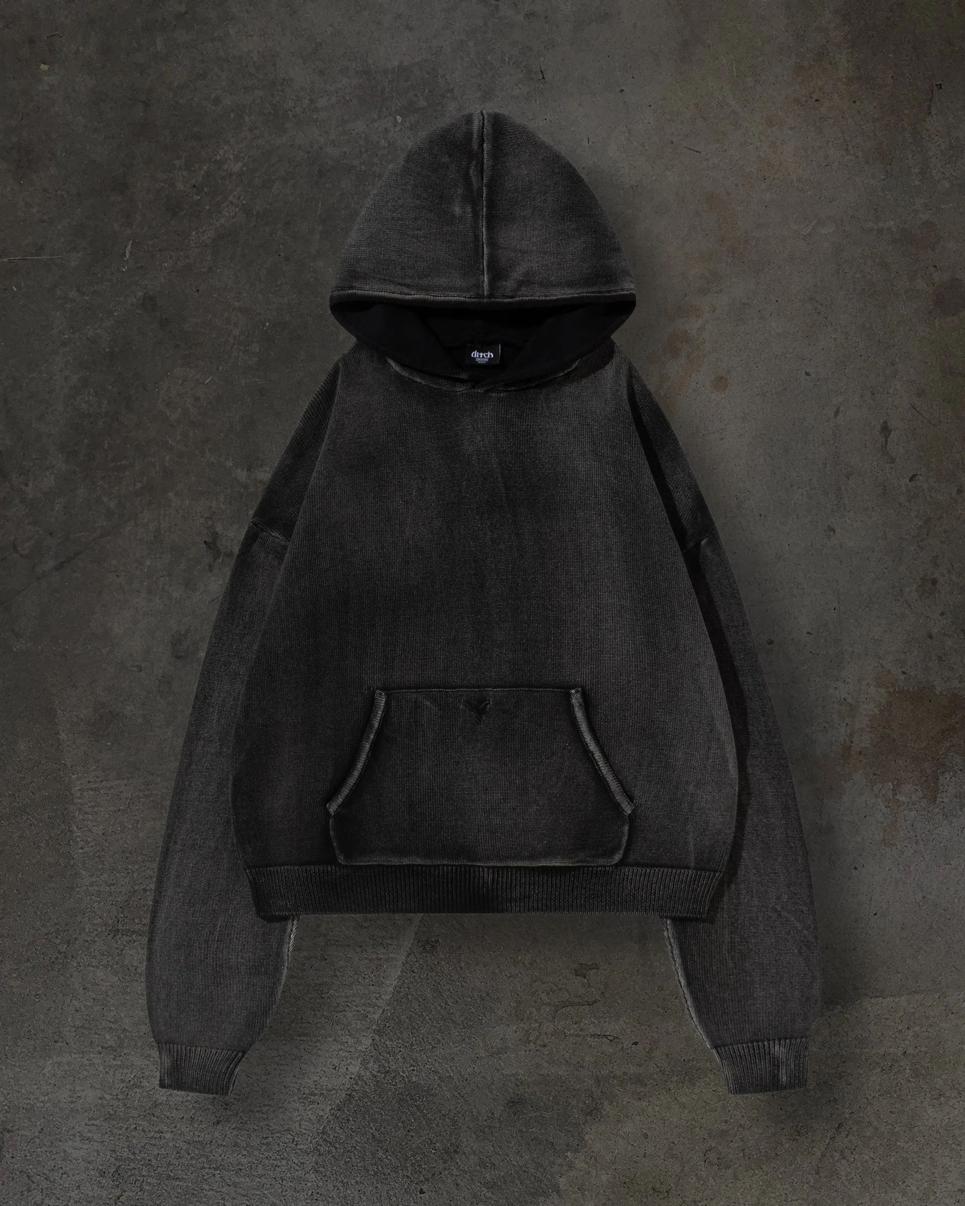 KNITTED PULLOVER (COAL) sold by Ditch