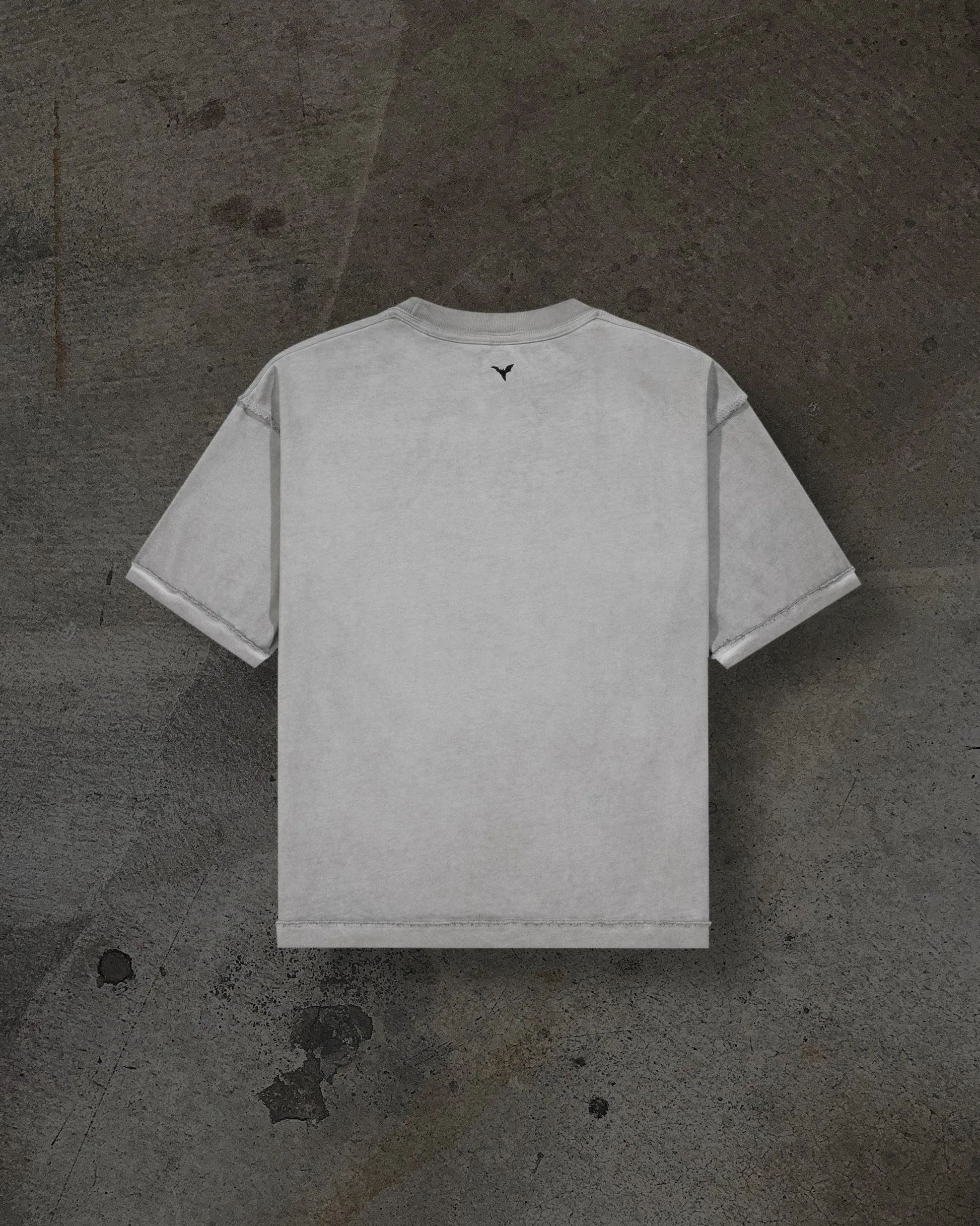HEAVY BLANK TEE (DYED GREY) sold by Ditch product image thumbnail 2