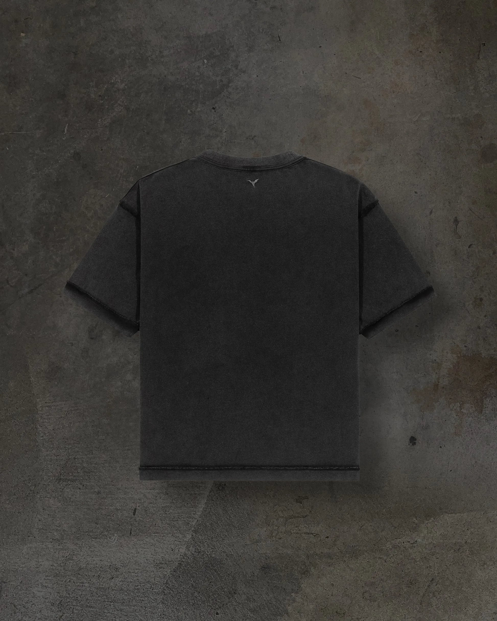 HEAVY BLANK TEE (COAL) sold by Ditch product image thumbnail 2
