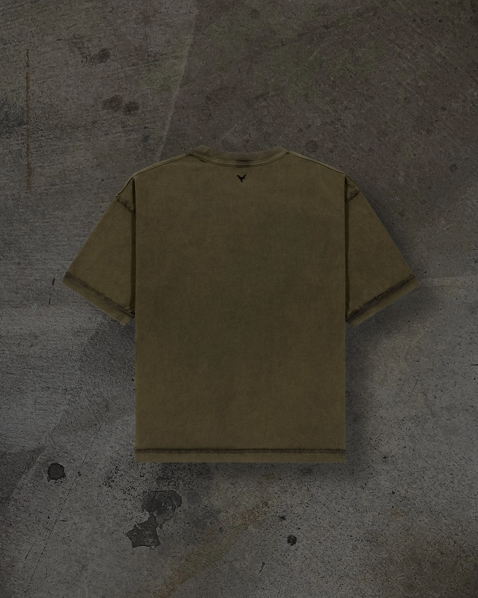 HEAVY BLANK TEE (ASH) sold by Ditch product image thumbnail 2