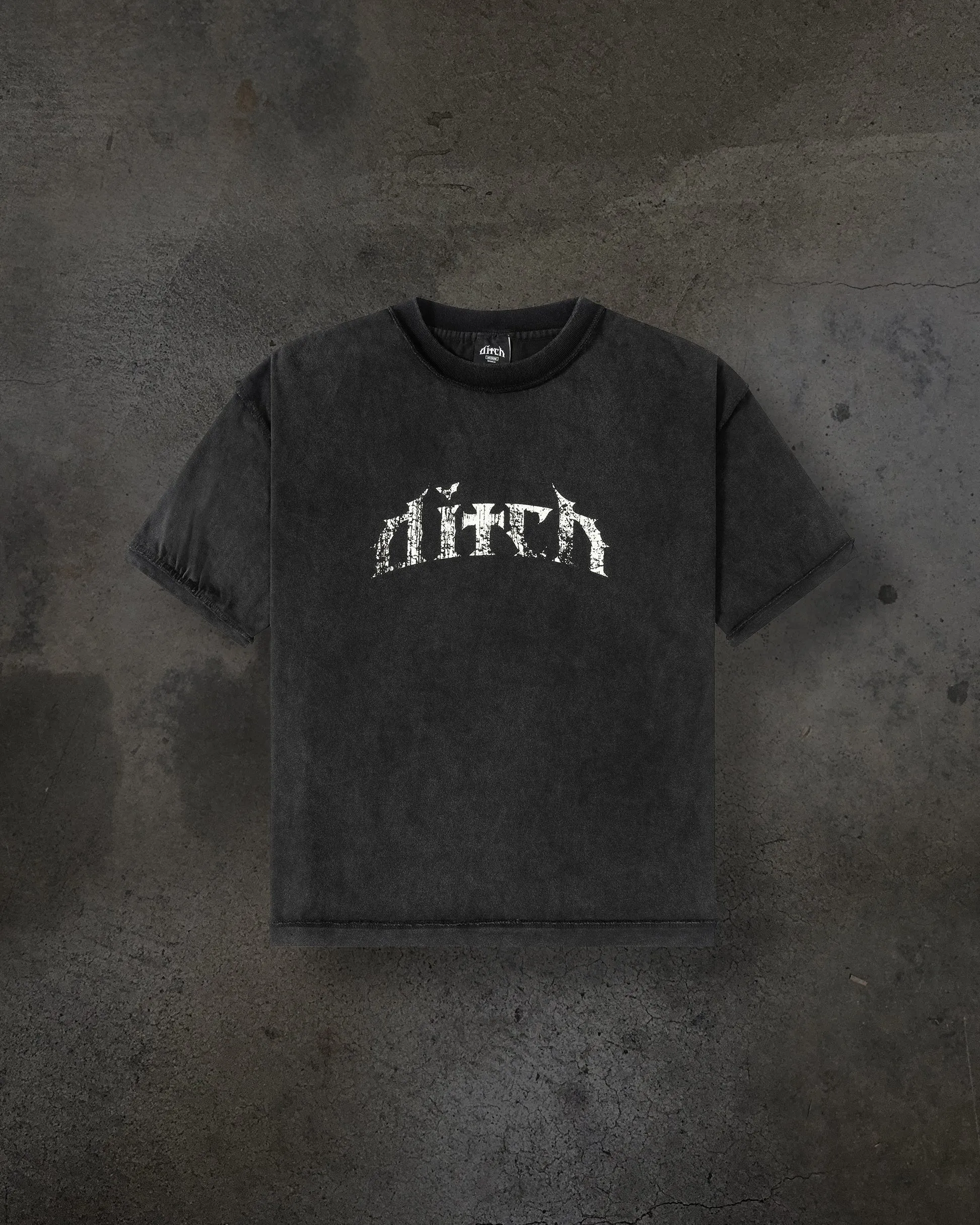 LOGO TEE (COAL) sold by Ditch