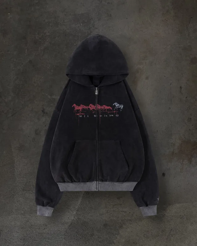 RACEHORSE ZIPUP (COAL) sold by Ditch