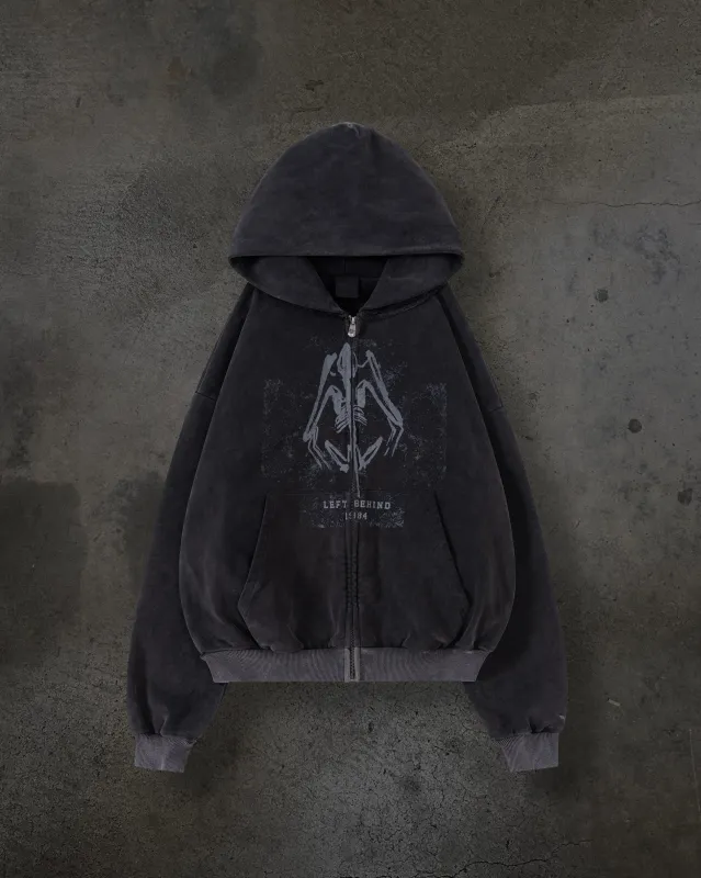 FOSSIL ZIPUP (COAL) sold by Ditch