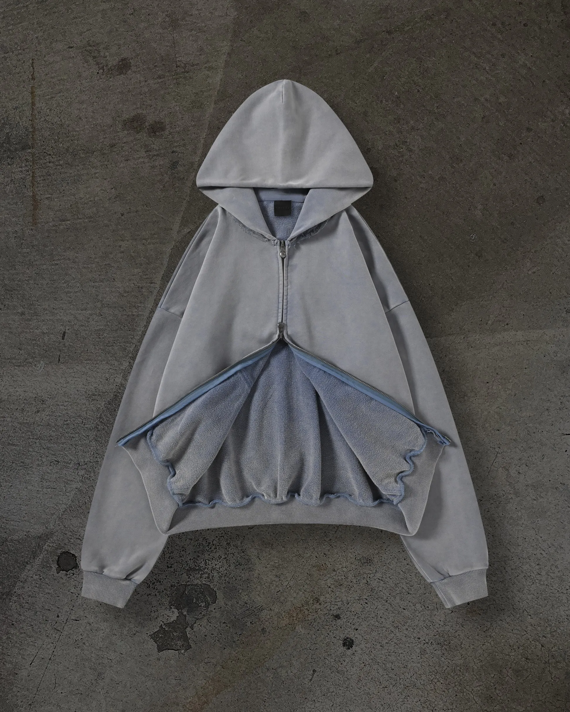 BLANK ZIPUP (FLINT) sold by Ditch product image thumbnail 3