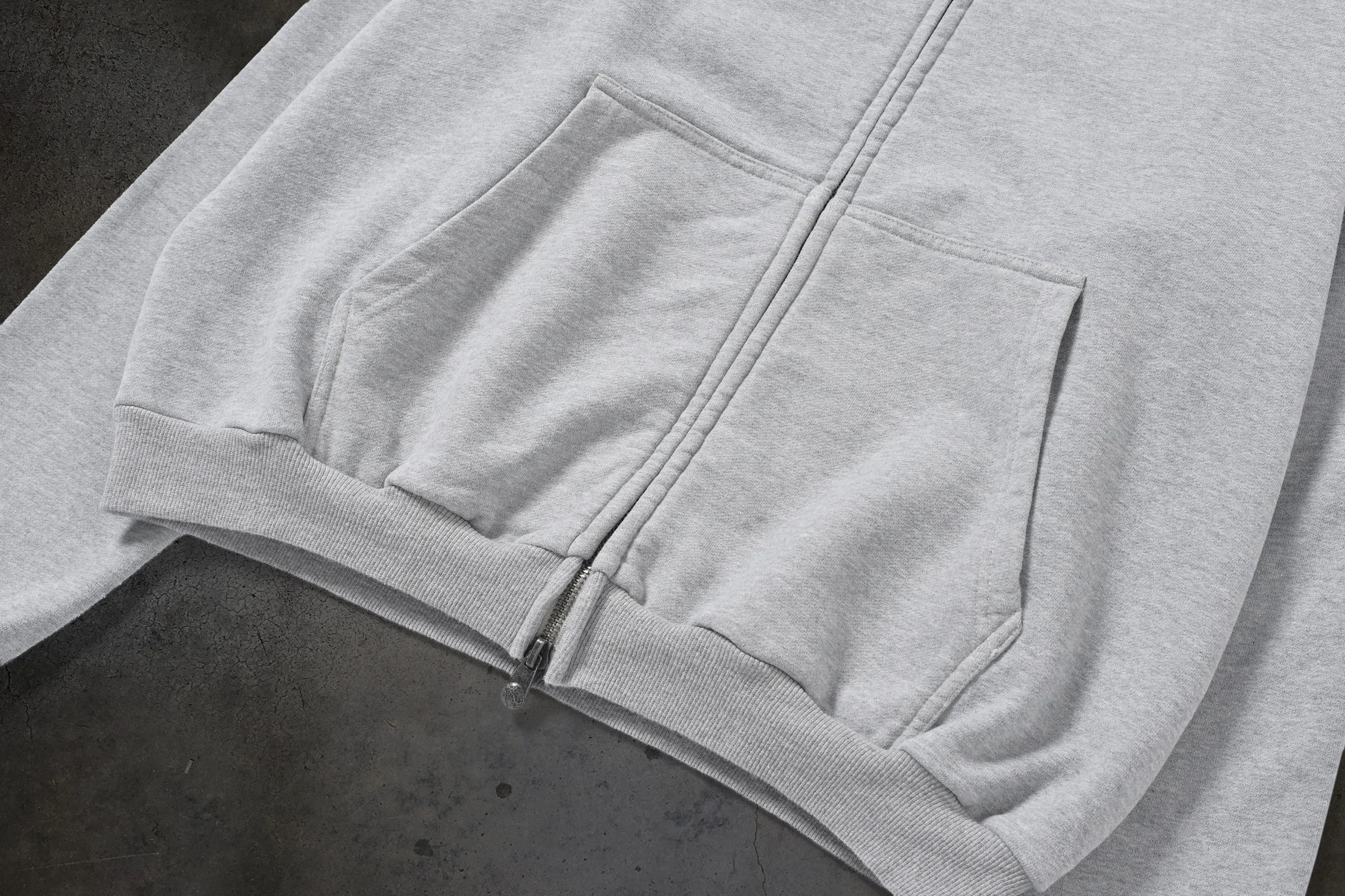 BLANK ZIPUP (HEATHER) sold by Ditch product image thumbnail 5