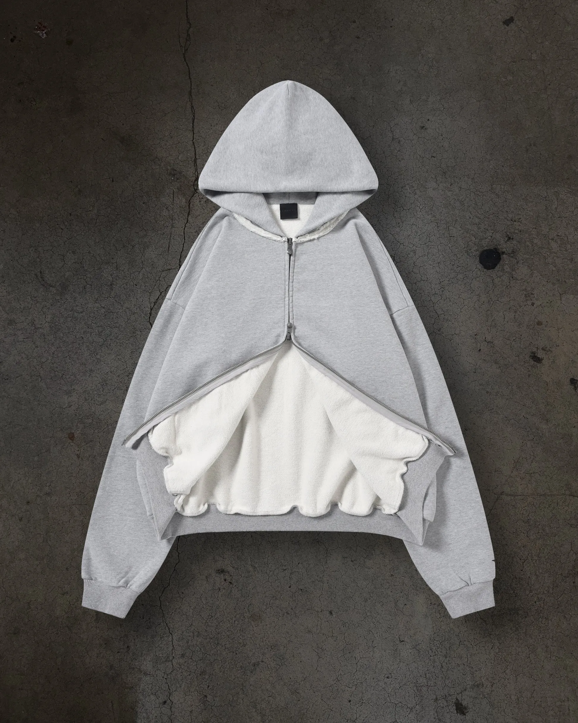 BLANK ZIPUP (HEATHER) sold by Ditch product image thumbnail 3