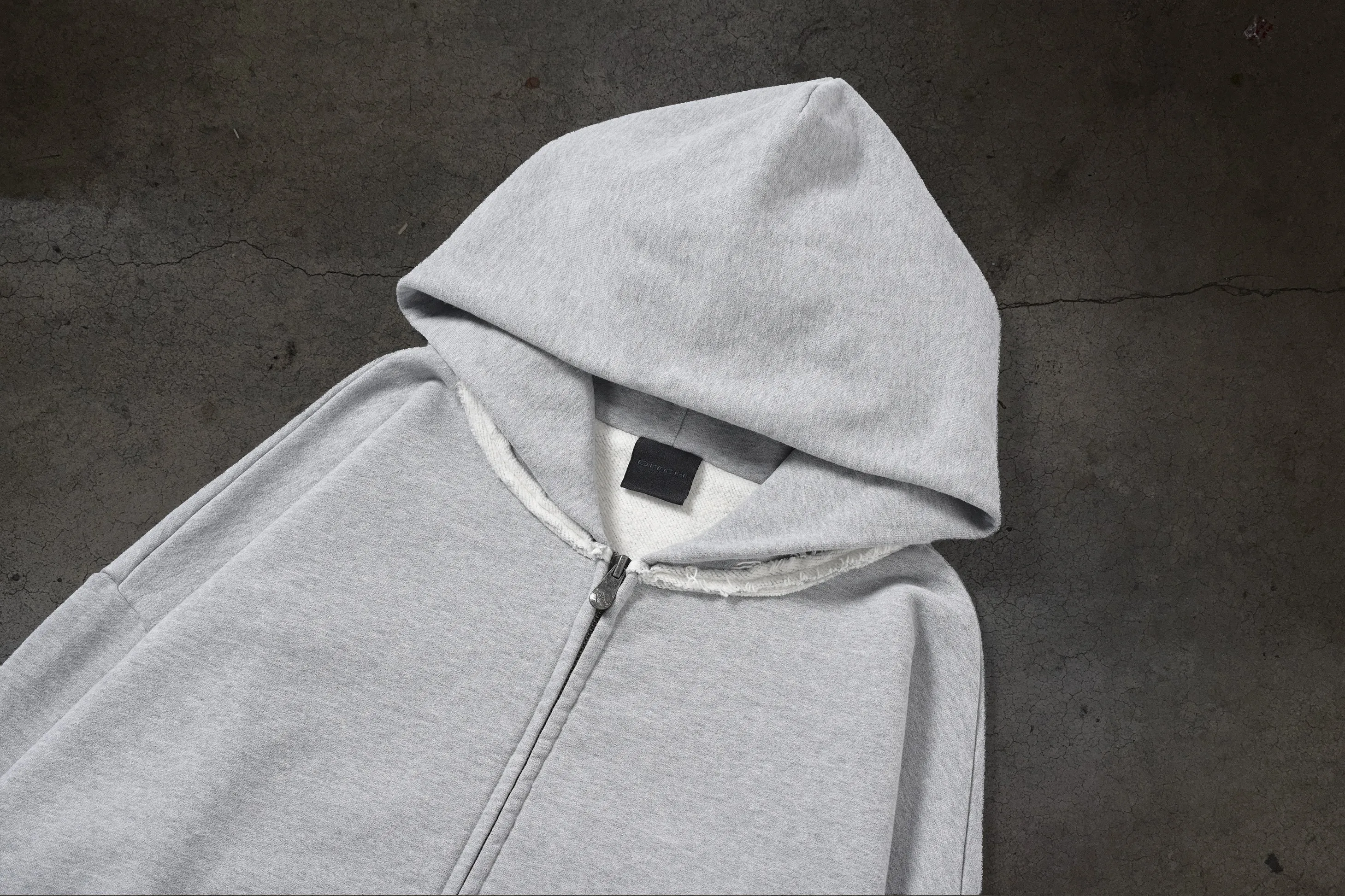 BLANK ZIPUP (HEATHER) sold by Ditch product image thumbnail 4