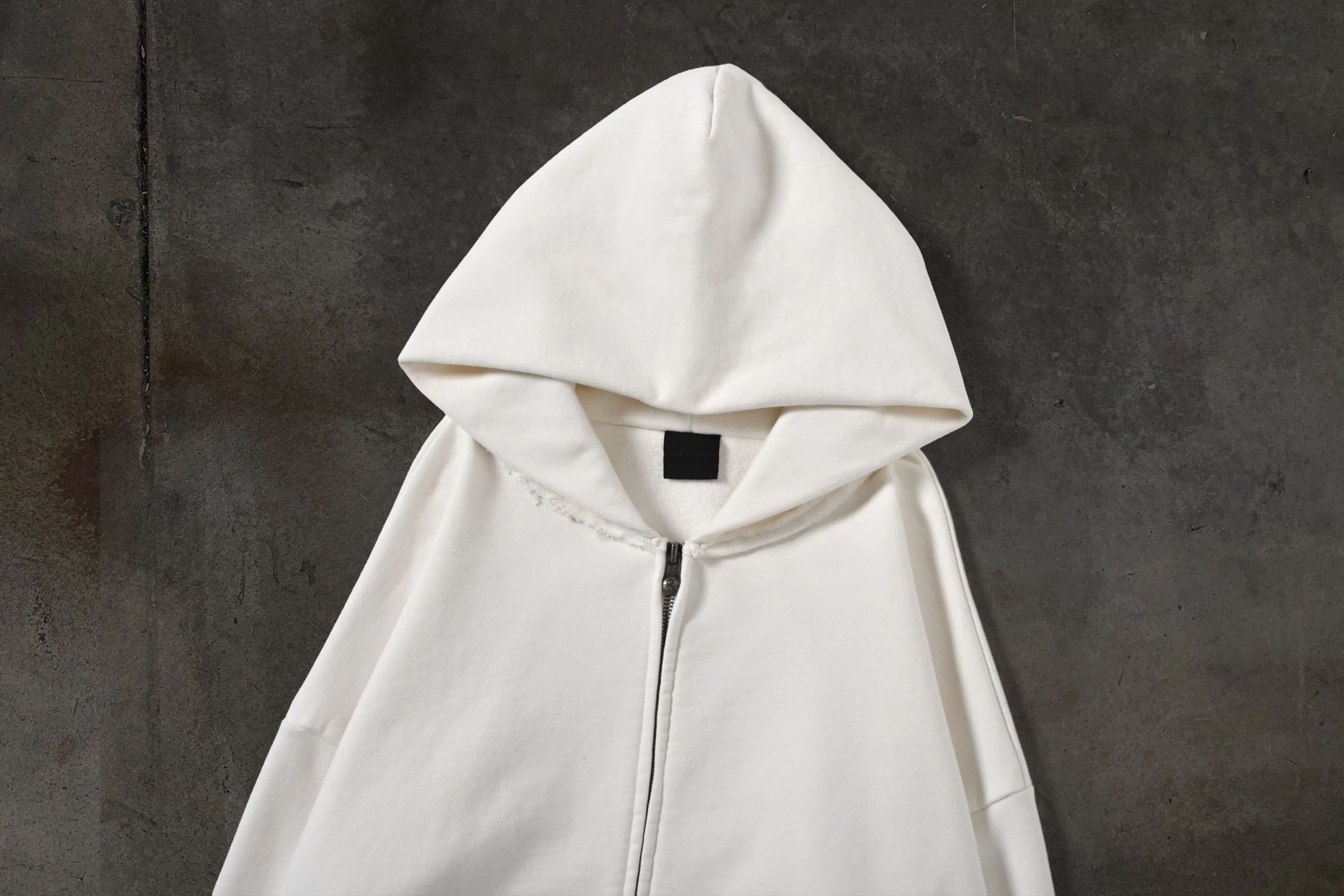 BLANK ZIPUP (BONE) sold by Ditch product image thumbnail 4