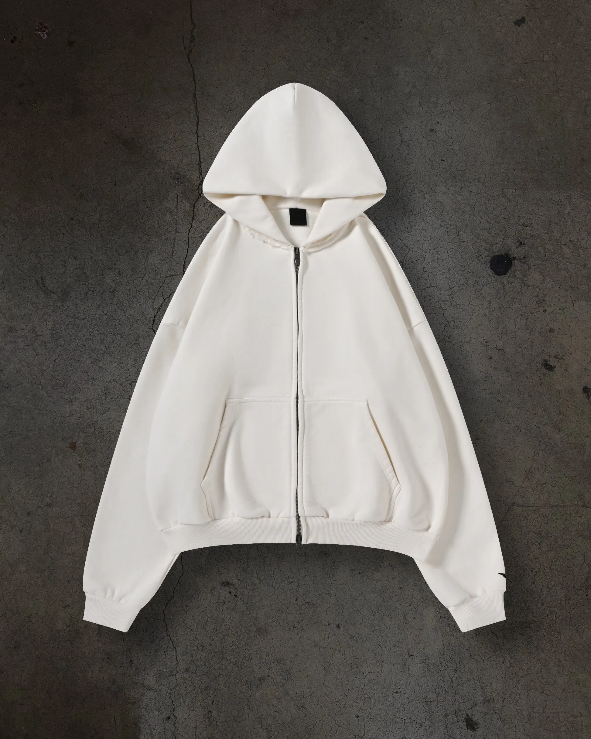 BLANK ZIPUP (BONE) sold by Ditch