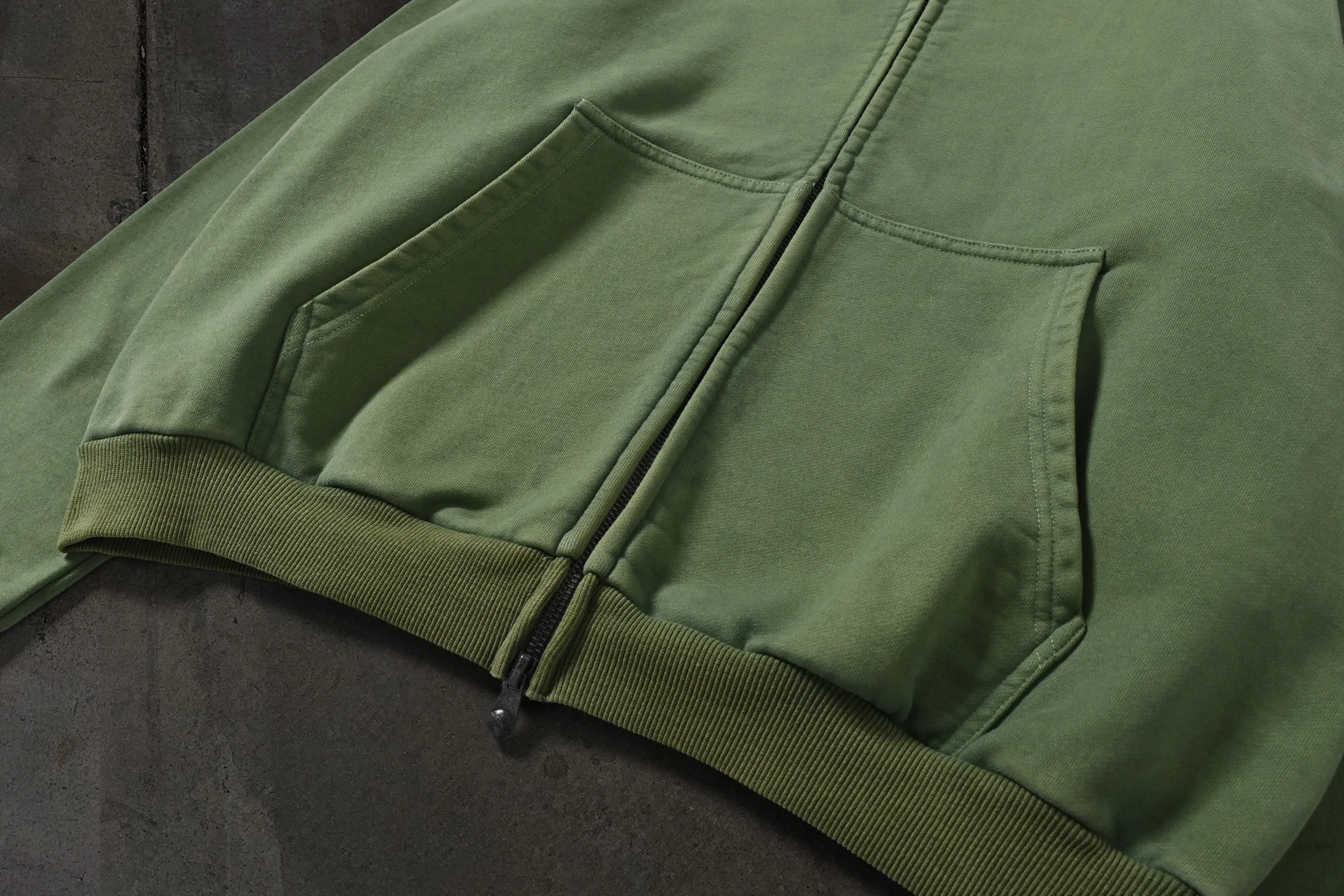 BLANK ZIPUP (MATCHA) sold by Ditch product image thumbnail 5