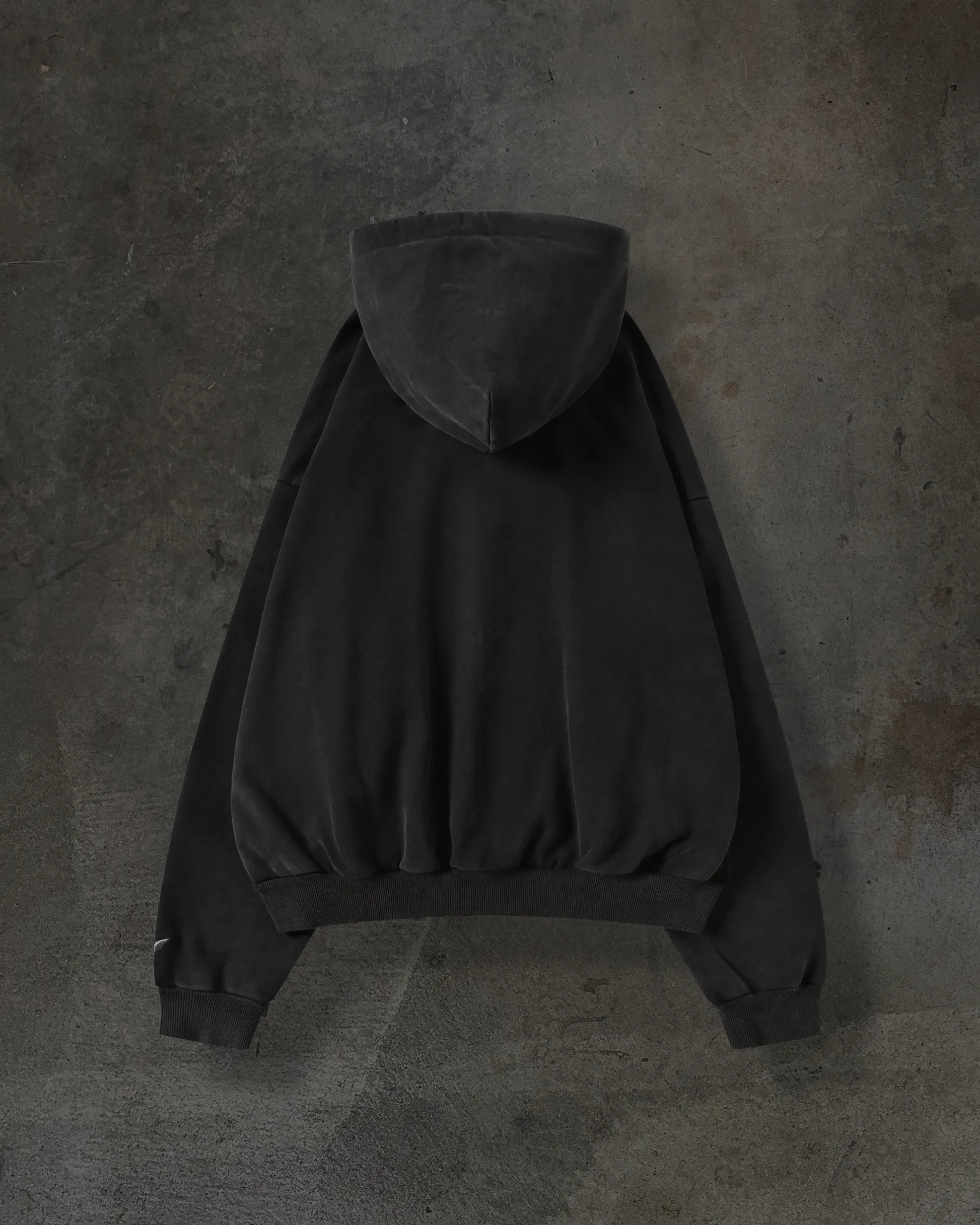 ATHLETIC ZIPUP (COAL/ASH) sold by Ditch product image thumbnail 2