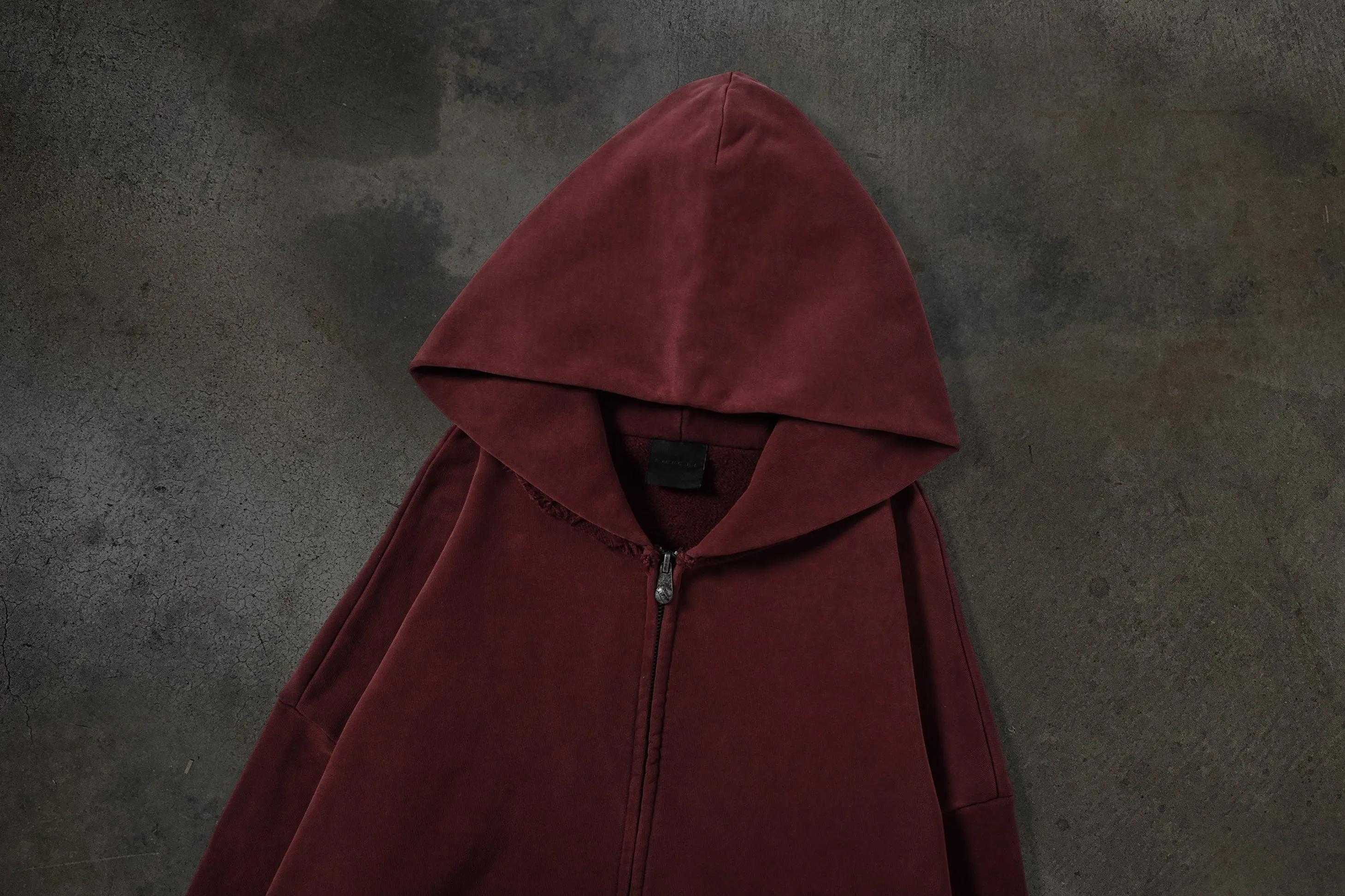 BLANK ZIPUP (CRIMSON) sold by Ditch product image thumbnail 4