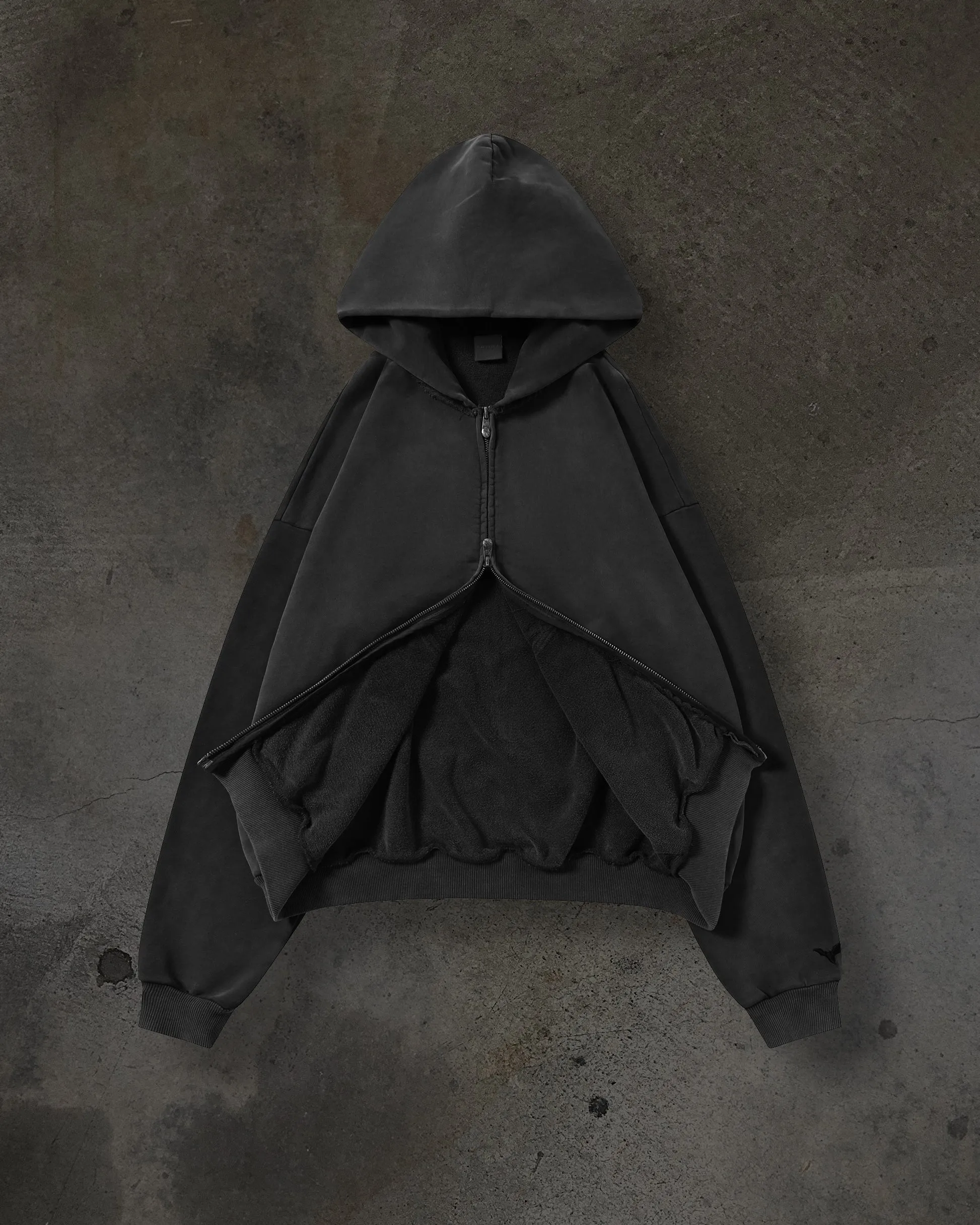 BLANK ZIPUP (COAL) sold by Ditch product image thumbnail 3