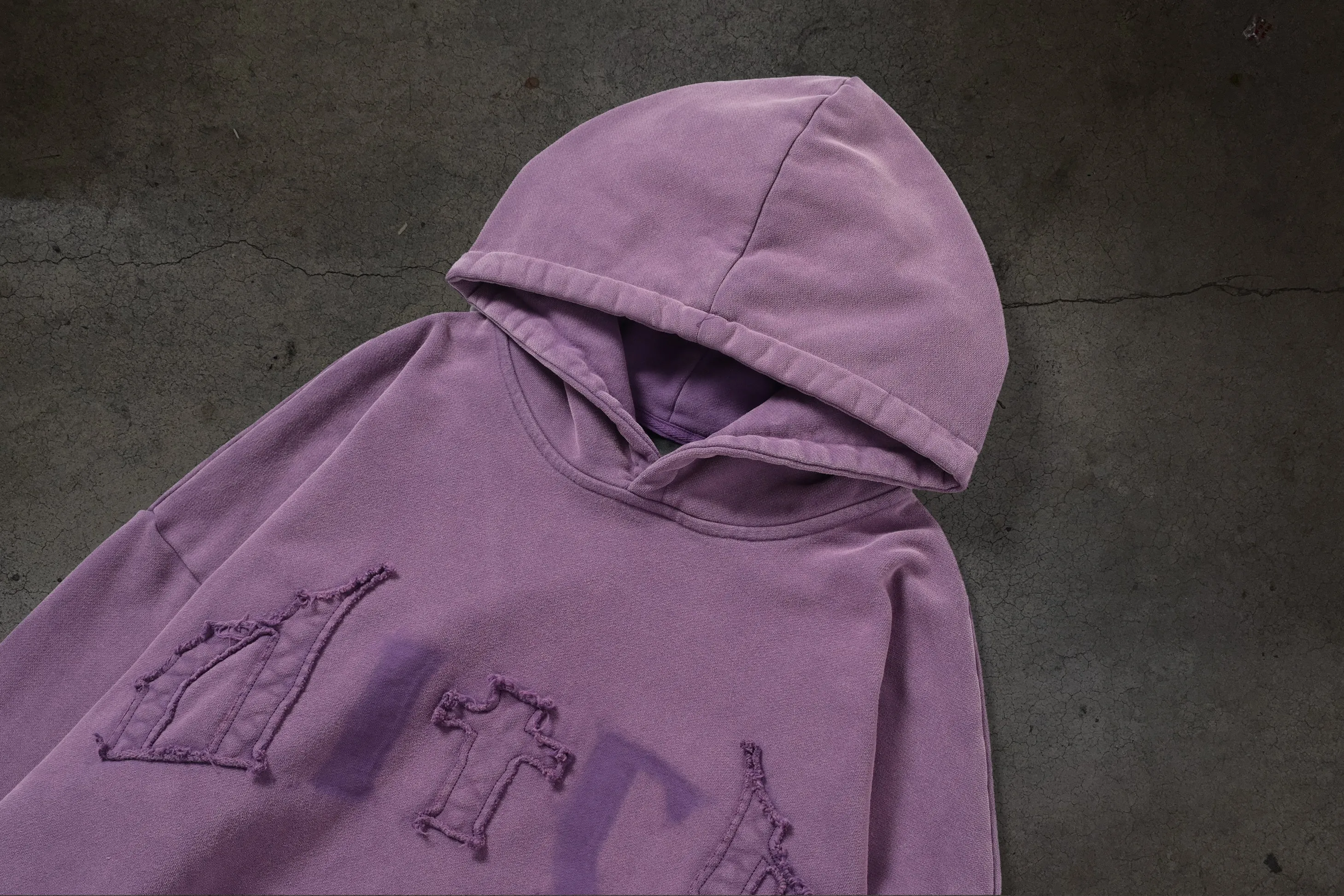 MISSING PATCH PULLOVER (PURPLE) sold by Ditch product image thumbnail 4