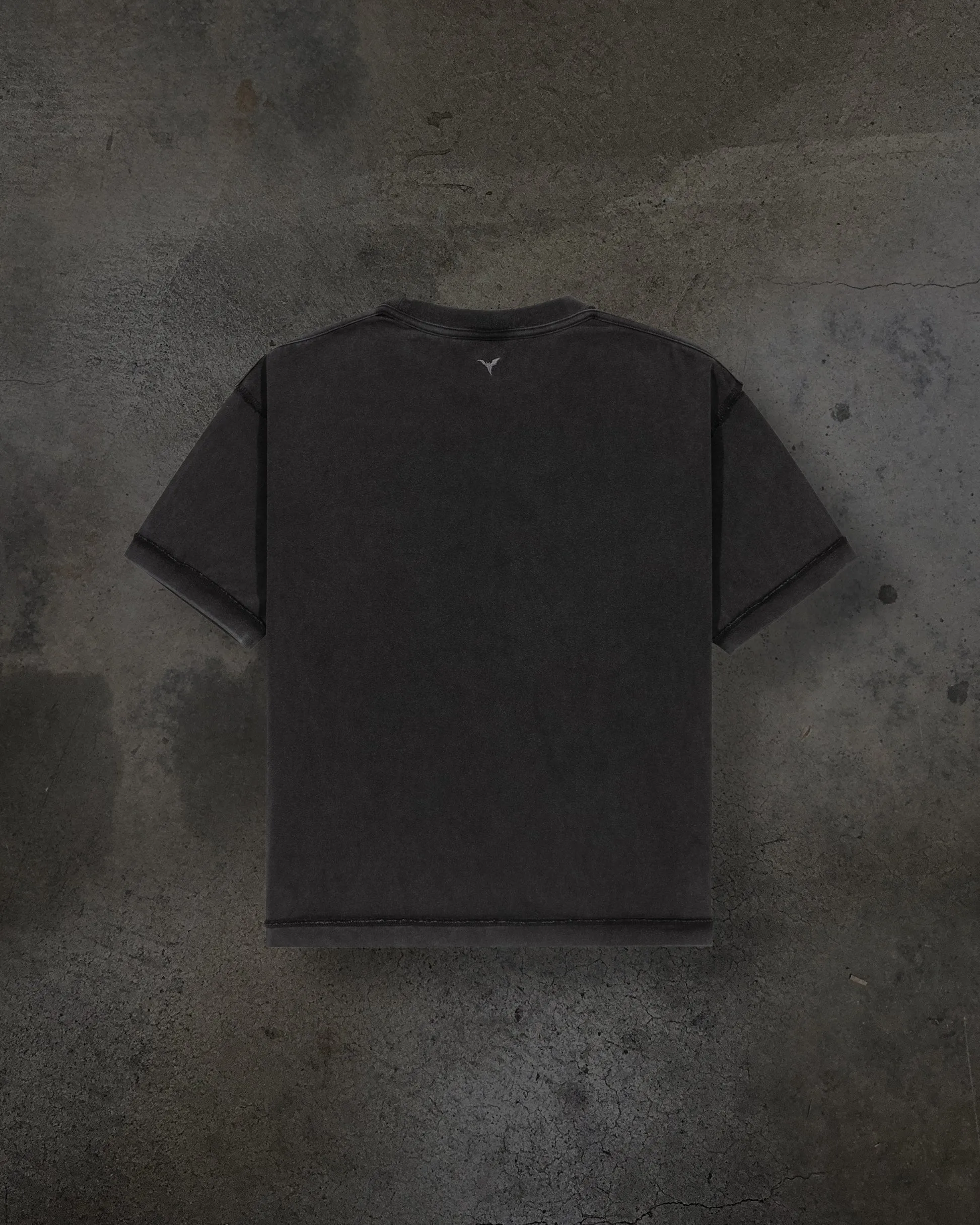 LOGO TEE (MONOCHROME COAL) sold by Ditch product image thumbnail 2