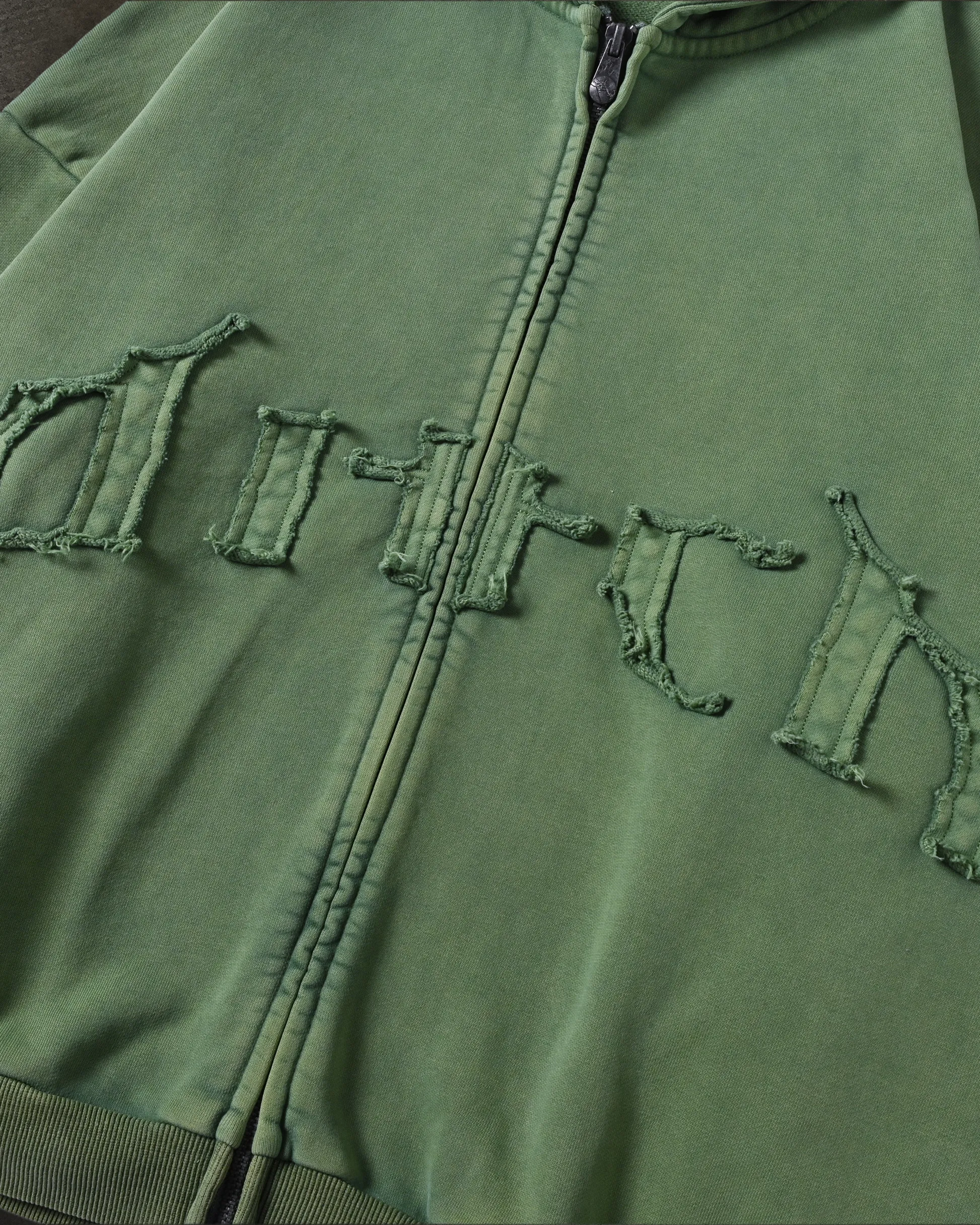 ARCH LOGO ZIPUP (MATCHA) sold by Ditch product image thumbnail 4