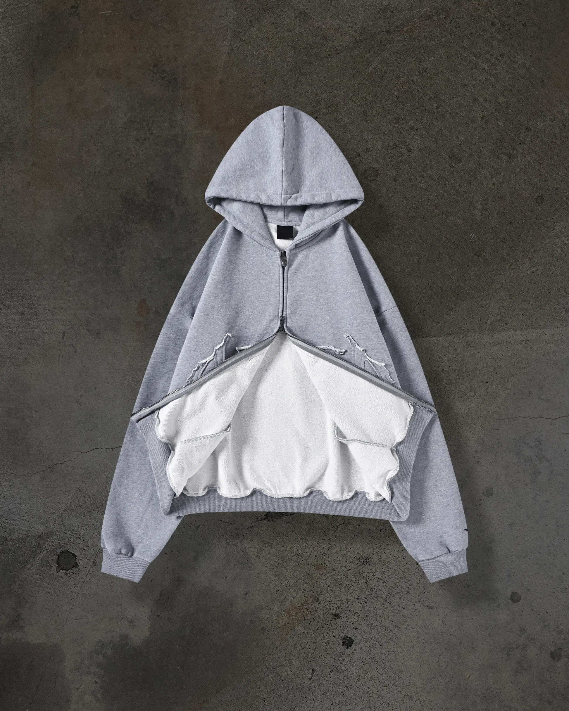 ARCH LOGO ZIPUP (HEATHER) sold by Ditch product image thumbnail 5