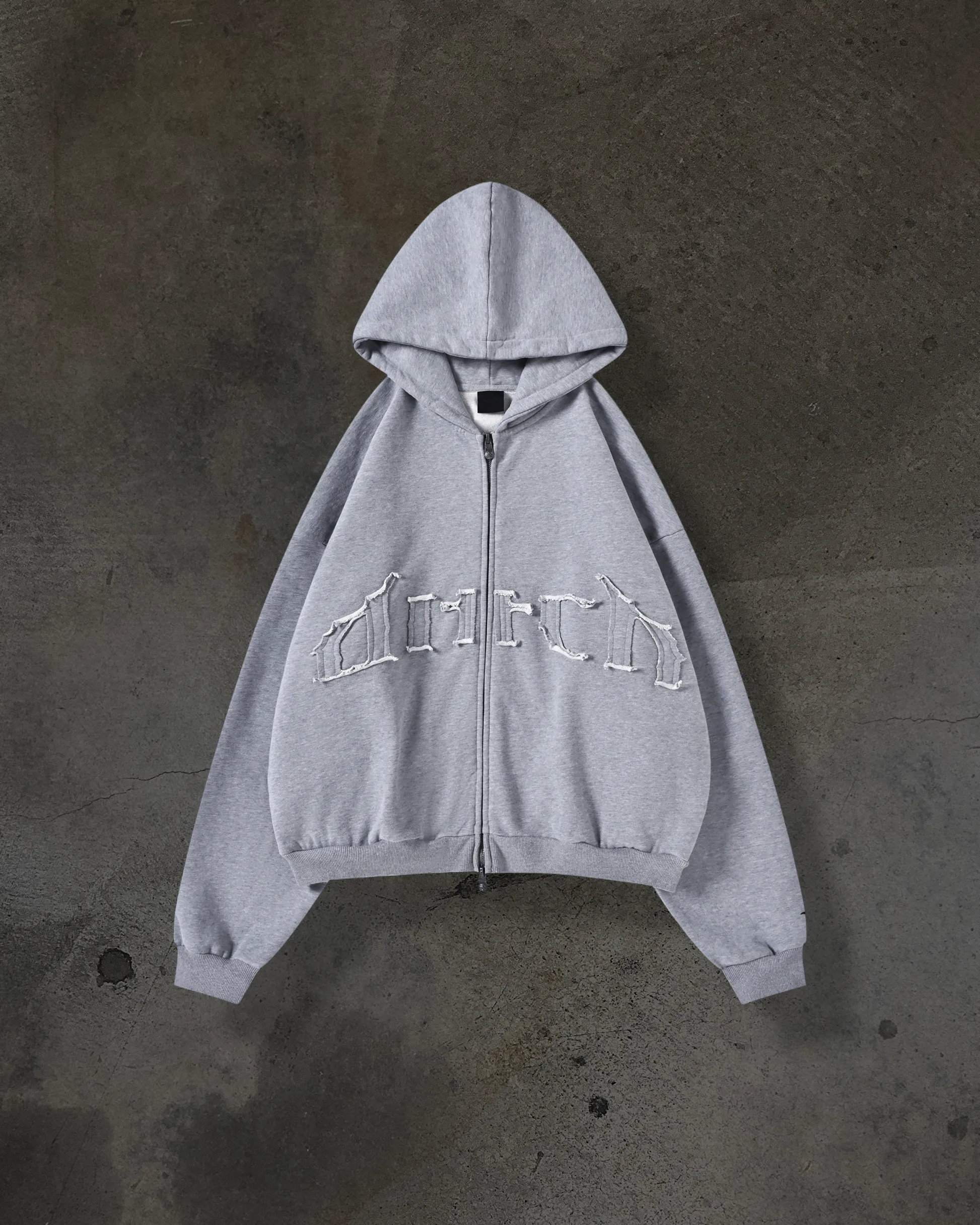 ARCH LOGO ZIPUP (HEATHER) sold by Ditch