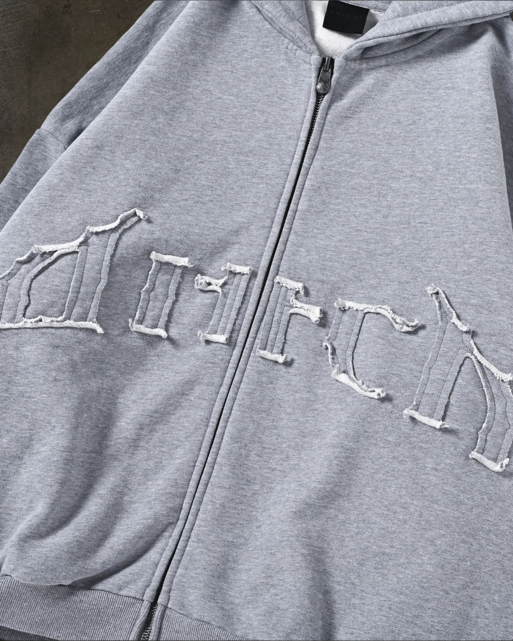 ARCH LOGO ZIPUP (HEATHER) sold by Ditch product image thumbnail 3