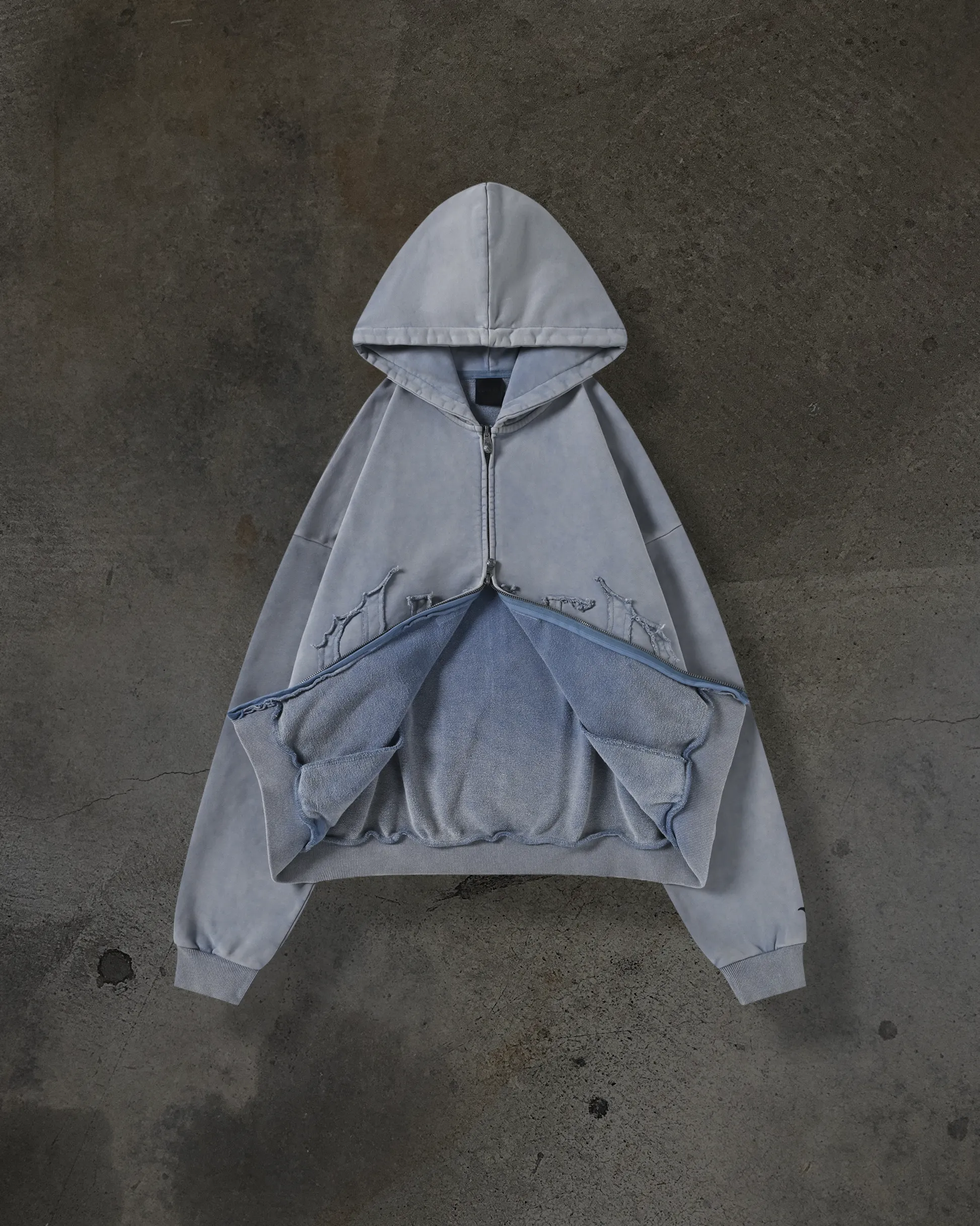 ARCH LOGO ZIPUP (FLINT) sold by Ditch product image thumbnail 3