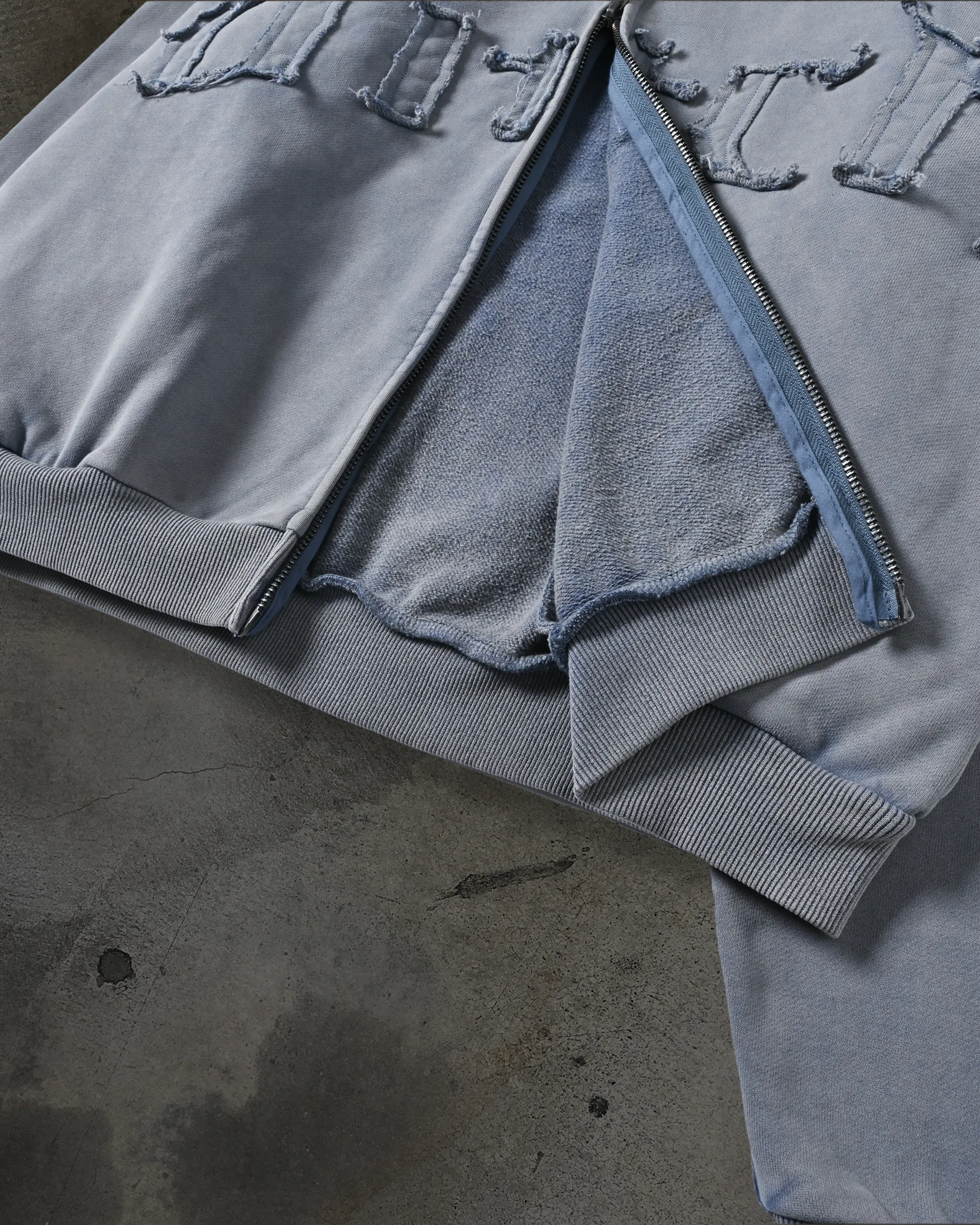 ARCH LOGO ZIPUP (FLINT) sold by Ditch product image thumbnail 5