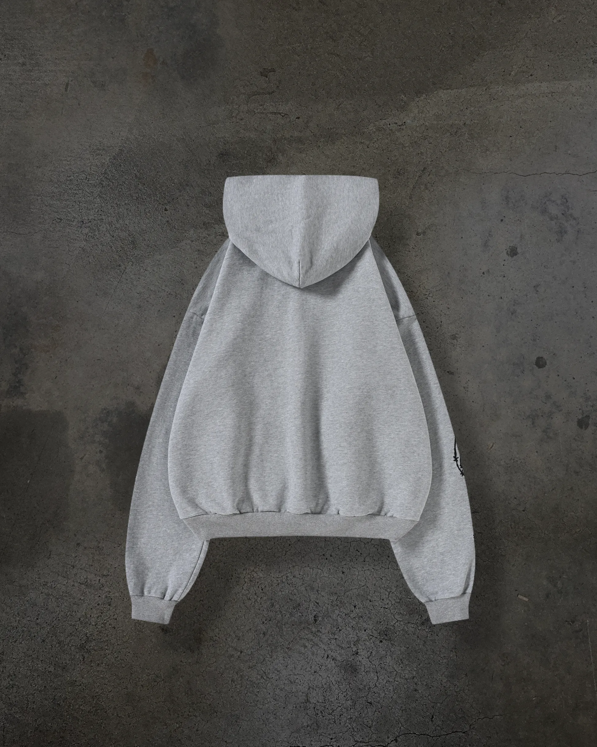 ATHLETIC BARBED PULLOVER (HEATHER GREY) sold by Ditch product image thumbnail 4