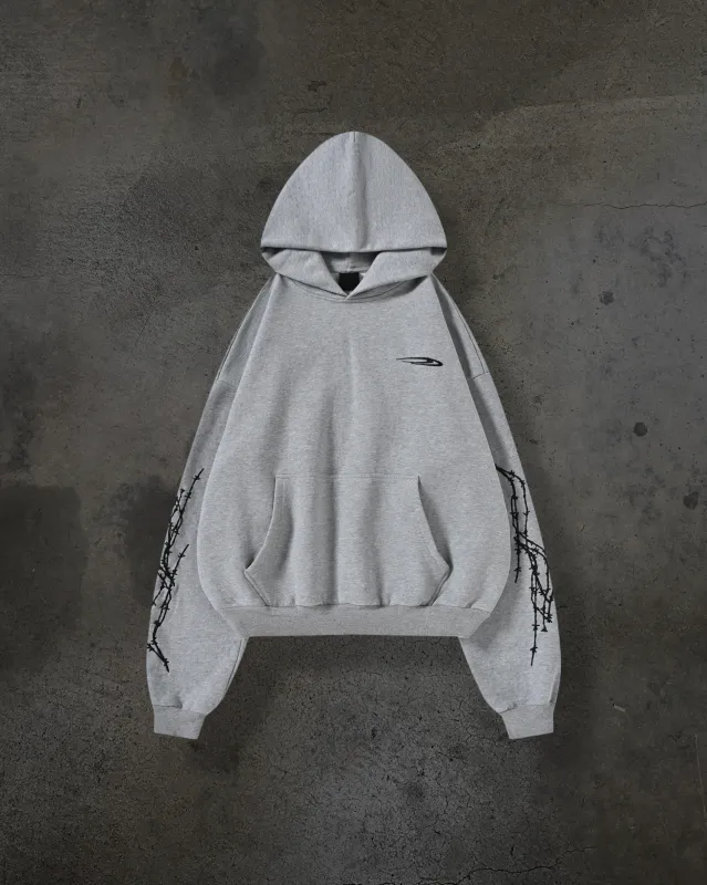 ATHLETIC BARBED PULLOVER (HEATHER GREY) made by Ditch