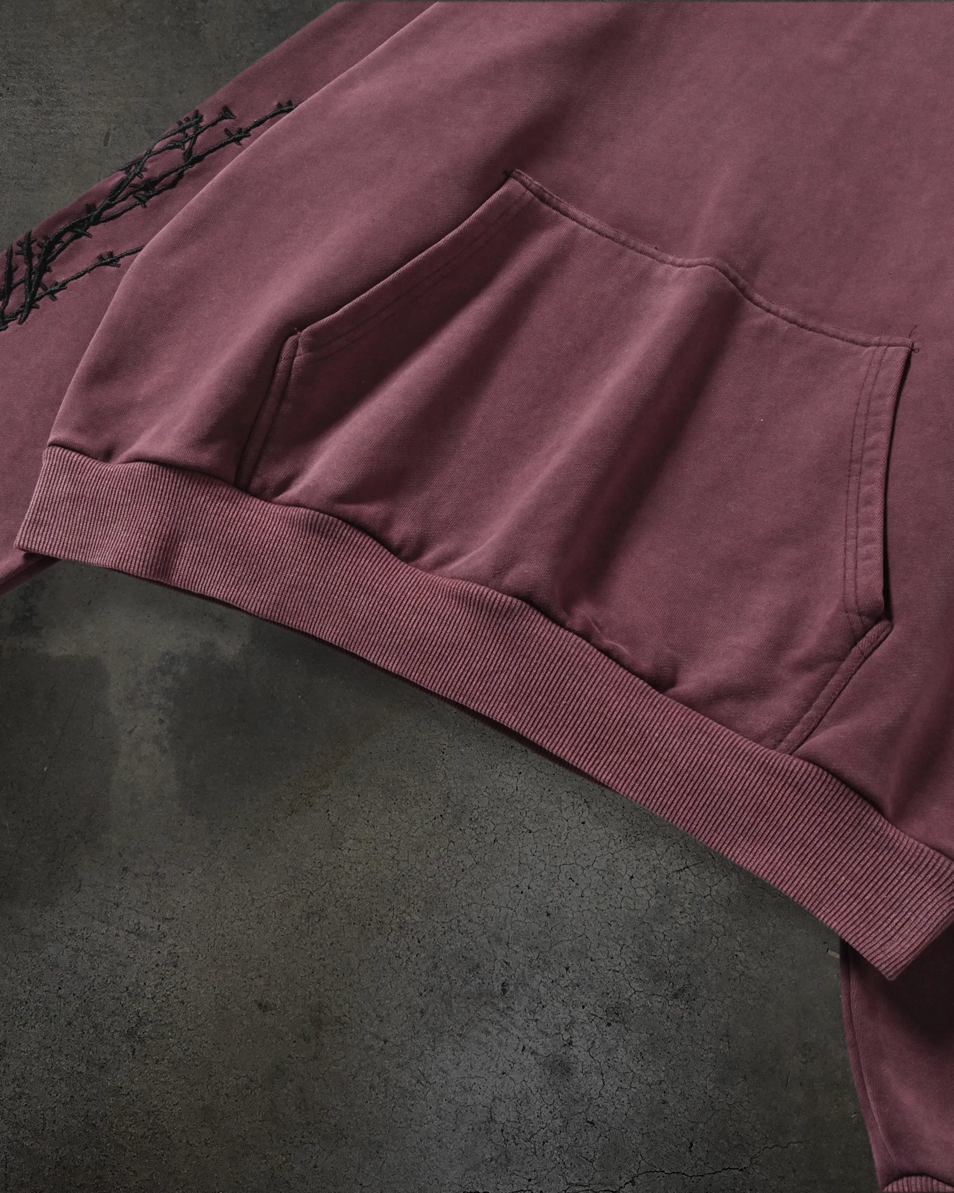 ATHLETIC BARBED PULLOVER (CRIMSON) sold by Ditch product image thumbnail 3