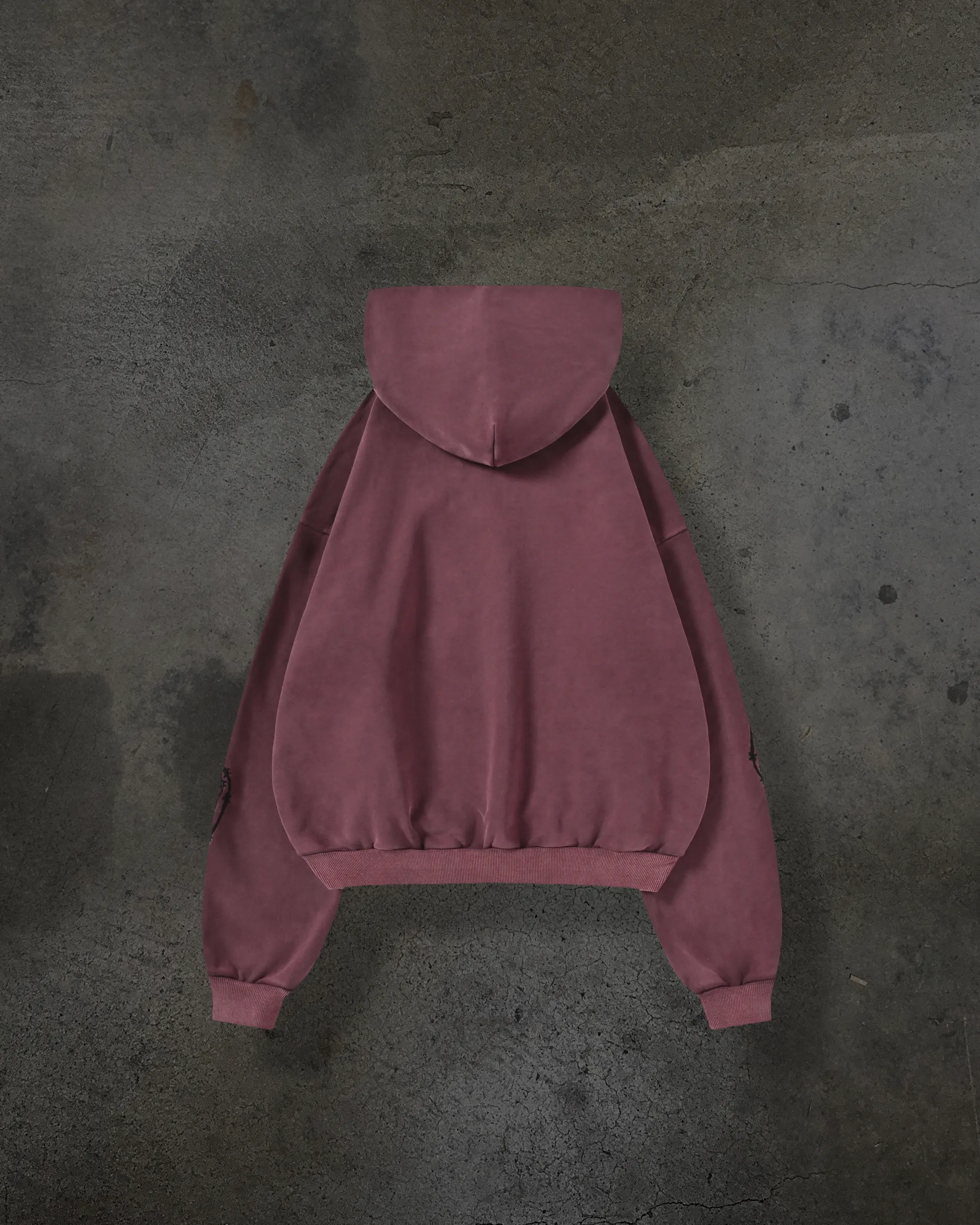 ATHLETIC BARBED PULLOVER (CRIMSON) sold by Ditch product image thumbnail 4