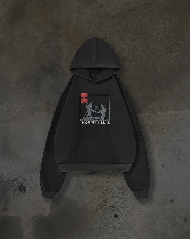 FANG PULLOVER (COAL) made by Ditch