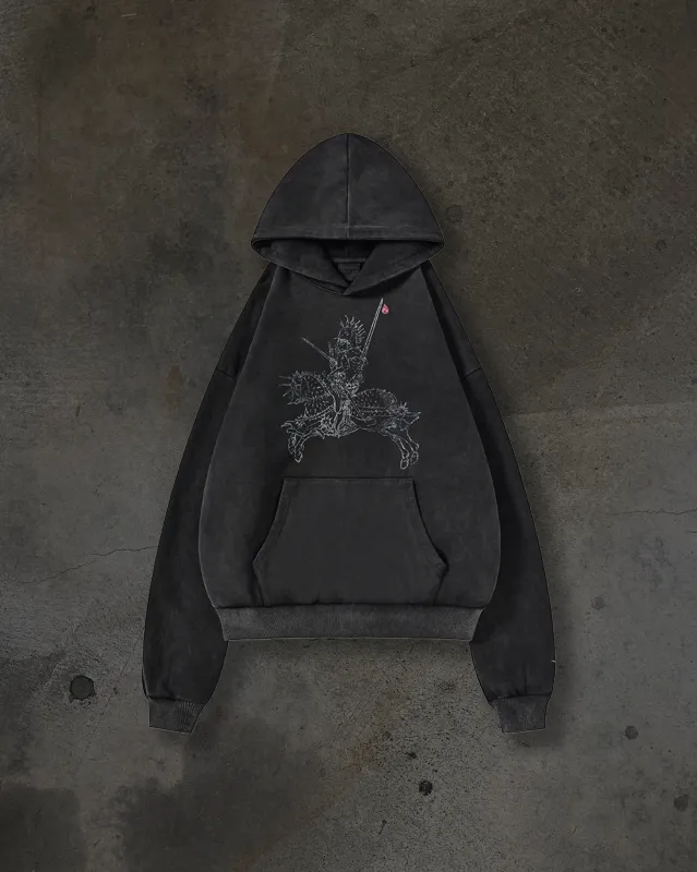 KNIGHT PULLOVER (COAL) made by Ditch