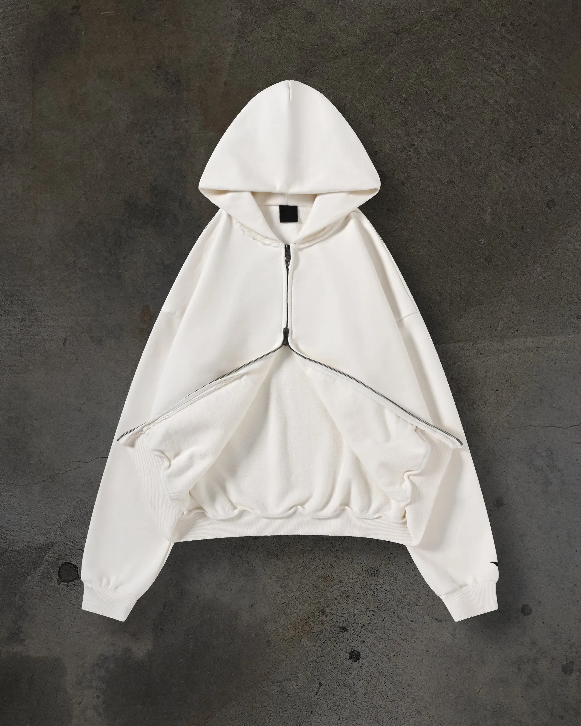 BLANK ZIPUP (BONE) sold by Ditch product image thumbnail 3