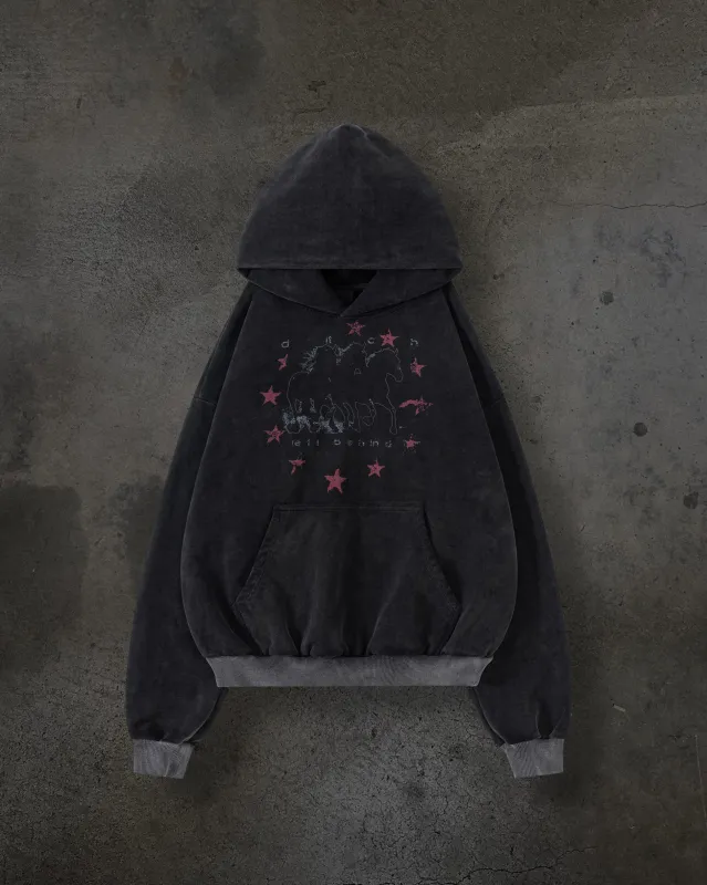 PONY PULLOVER (COAL) made by Ditch