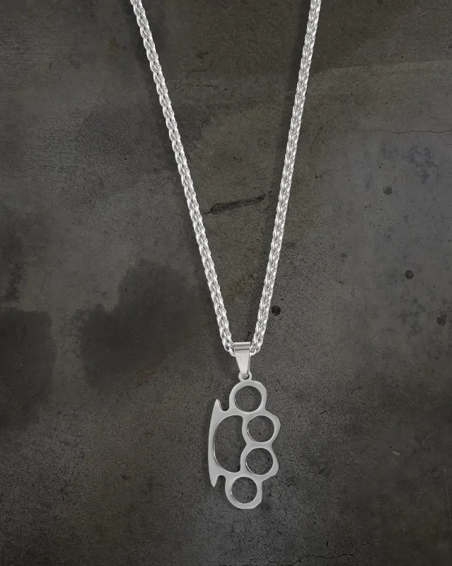 BRASS KNUCKLES CHAIN made by Ditch