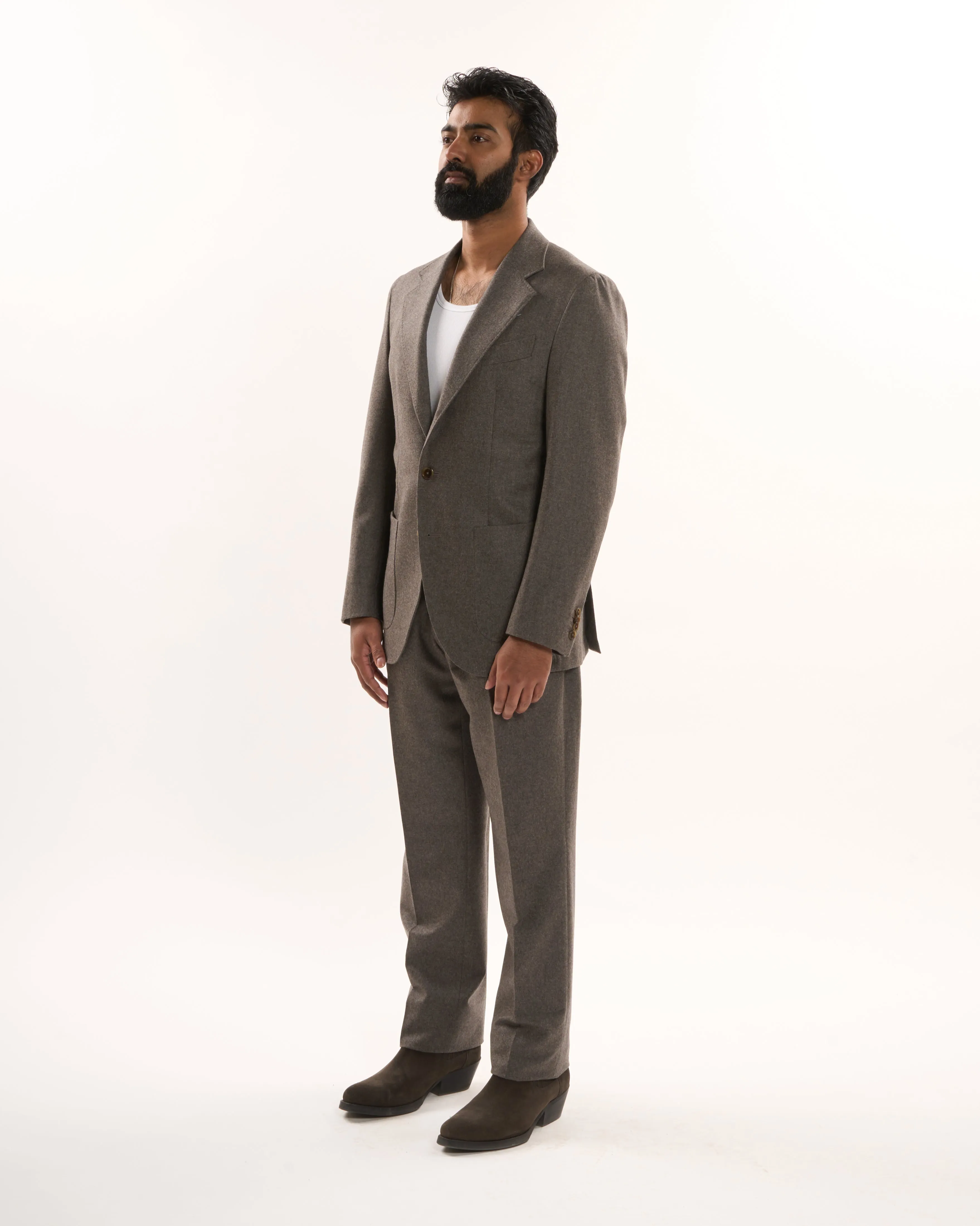 Italian Wool Flannel Type 01 Suit sold by Wynona Studio product image thumbnail 2