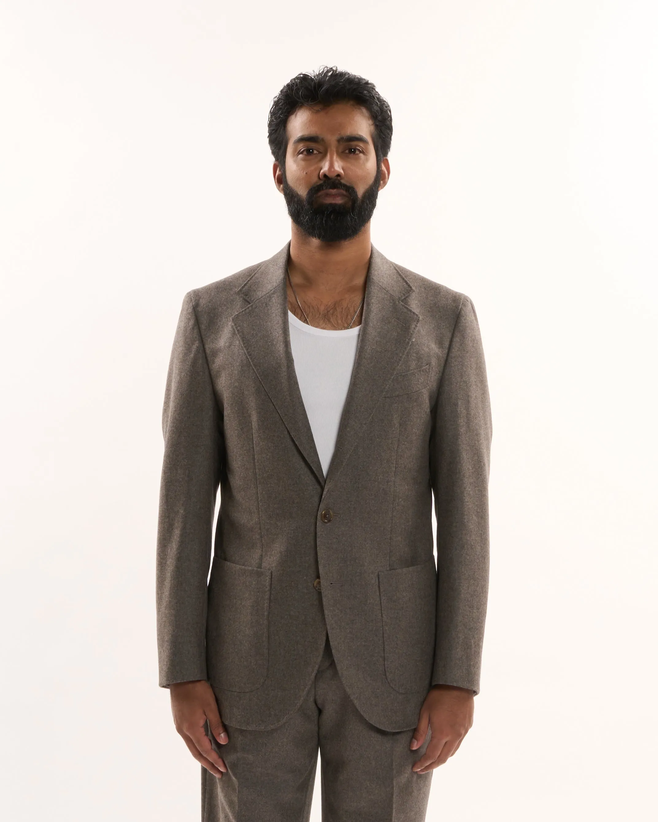 Italian Wool Flannel Type 01 Suit sold by Wynona Studio product image thumbnail 5