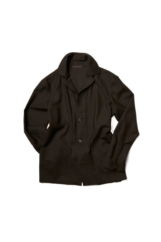sabato jacket in 3-ply wool sold by Wynona Studio