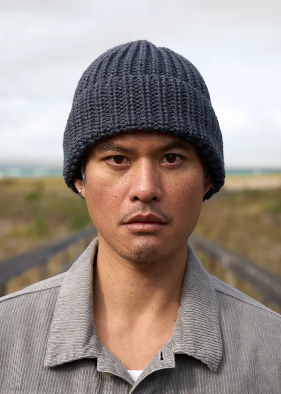 russo hat in worsted wool sold by Wynona Studio