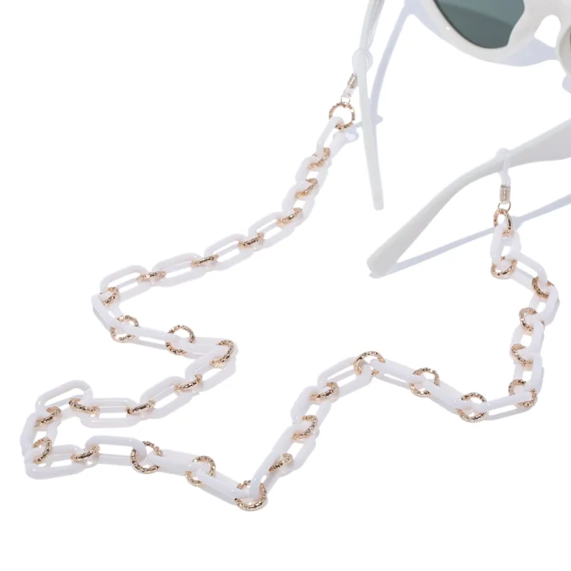 Oval Combo Chain - Ivory Gold sold by Aire