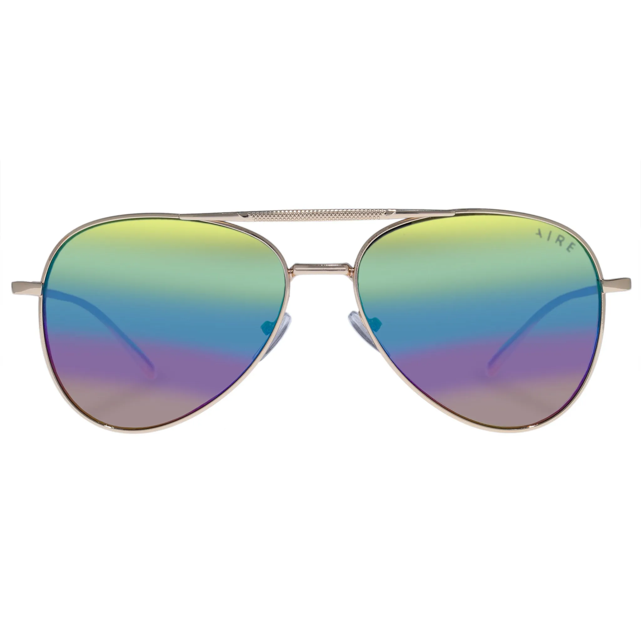 Alpha - Bright Gold Rainbow Mirror sold by Aire