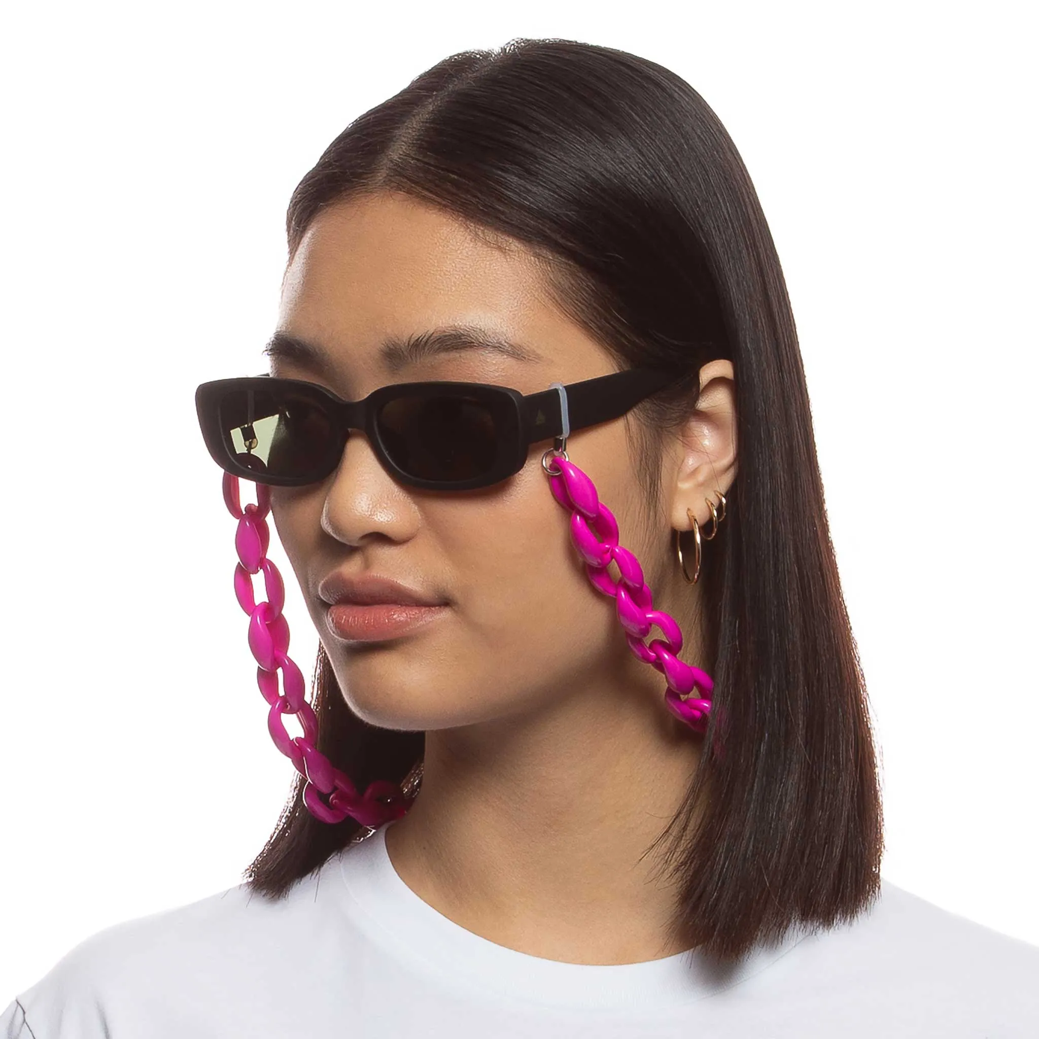 Oval Chunky Chain - Fuchsia sold by Aire product image thumbnail 4